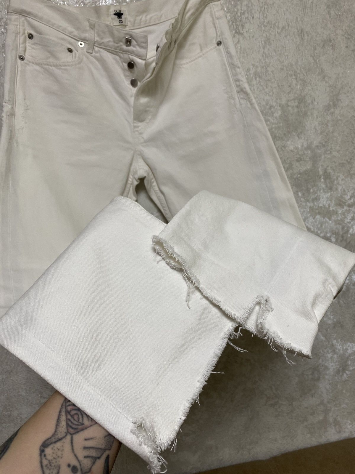 Dior Dior boyfriend cotton jeans pants Size US 32 / EU 48 - 4 Thumbnail