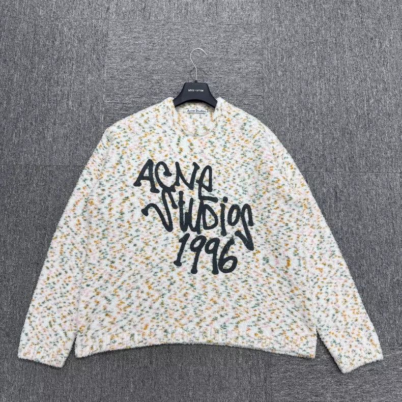 Acne Studios acne studios Spray-printed rainbow sweater 2504-Nextarrow Size US S / EU 44-46 / 1 - 1 Thumbnail