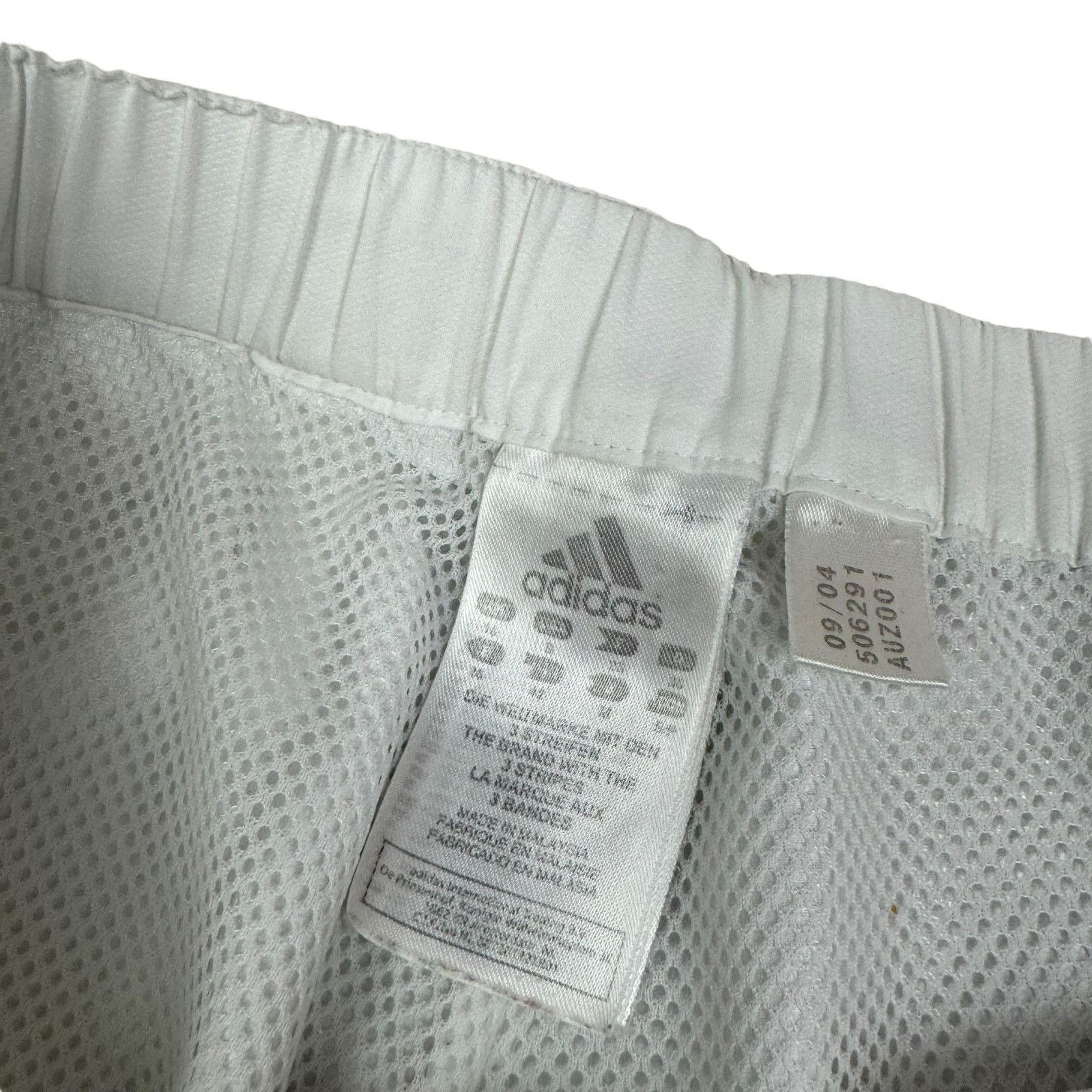 Adidas Adidas Women White Black Mesh Lined Straight Leg Hiking Pant Size 30" / US 8 / IT 44 - 2 Thumbnail