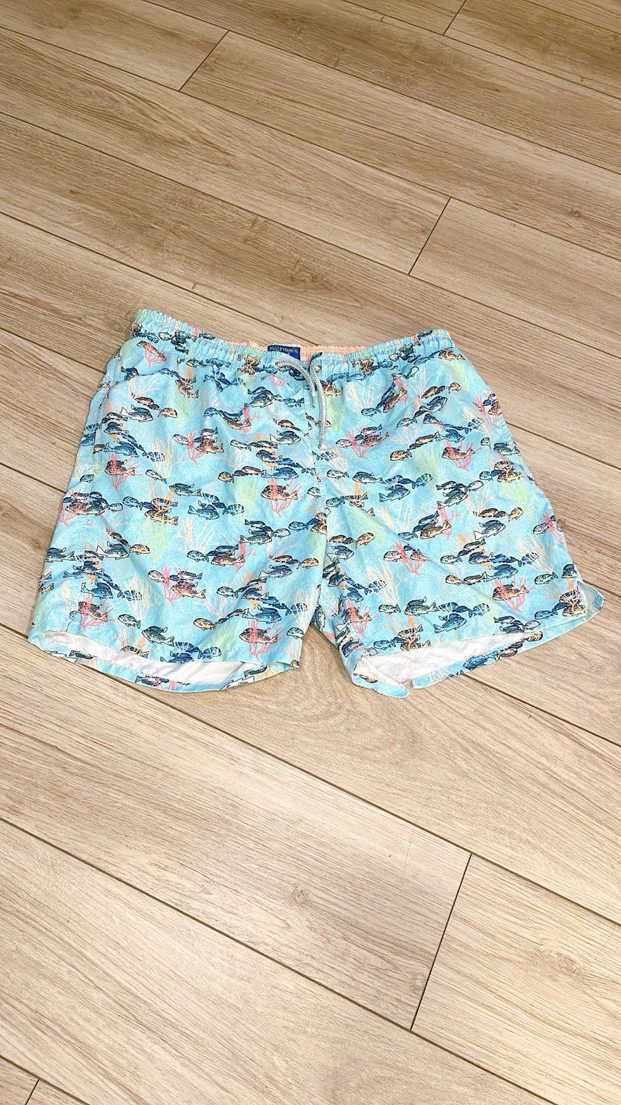 Other Michael’s Blue Fish & Coral Reef Pool Shorts Swim Trunks Size US 40 / EU 56 - 1 Thumbnail