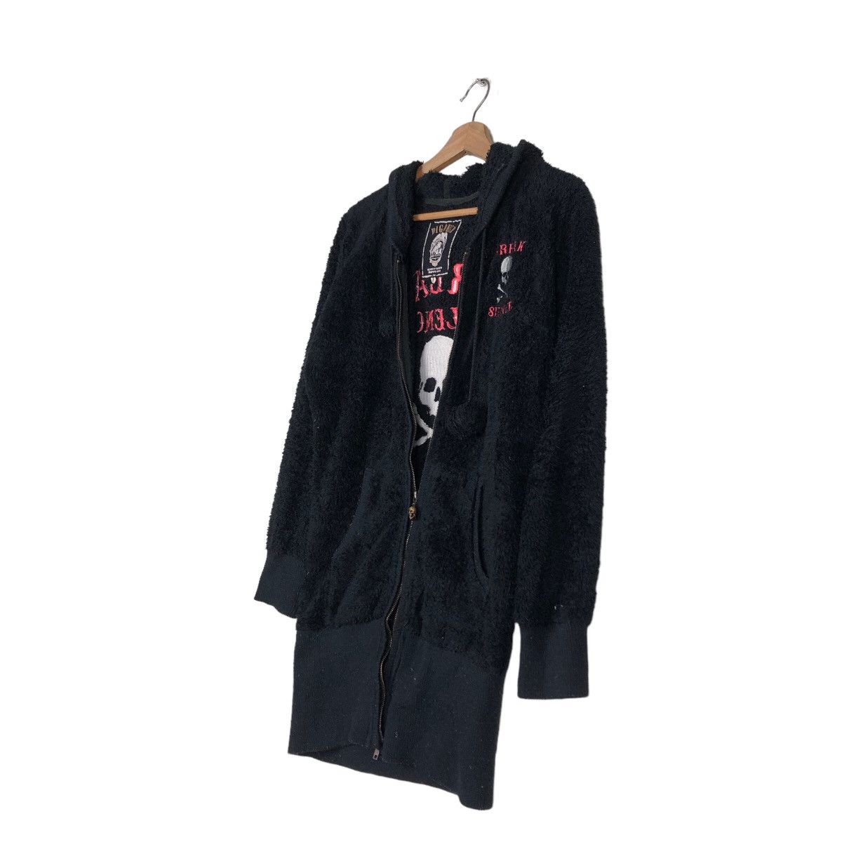 Hysteric Glamour 🔥Dig Deep Break Silence Biker Jacket Skeleton Big Logo Size US L / EU 52-54 / 3 - 2 Thumbnail