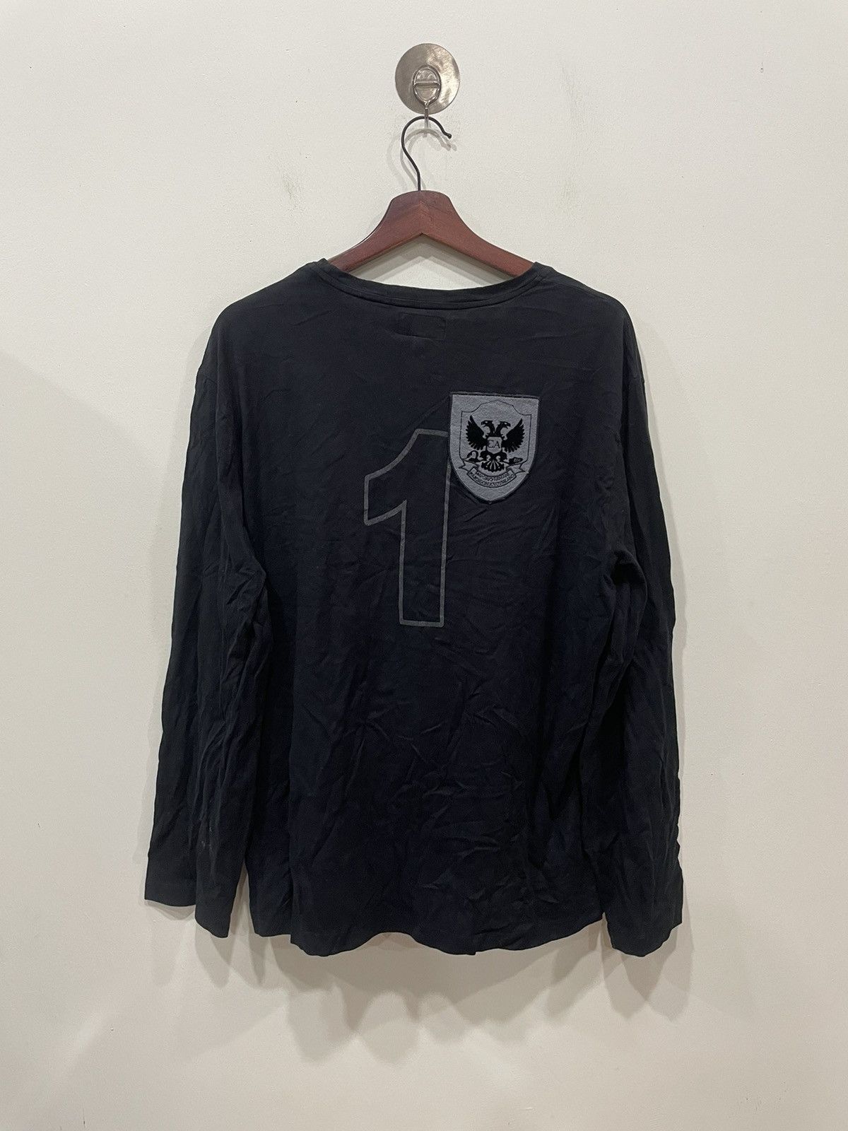 Emporio Armani Emporio Armani Long Sleeves TShirt Size XXL / US 16-18 / IT 52-54 - 2 Thumbnail