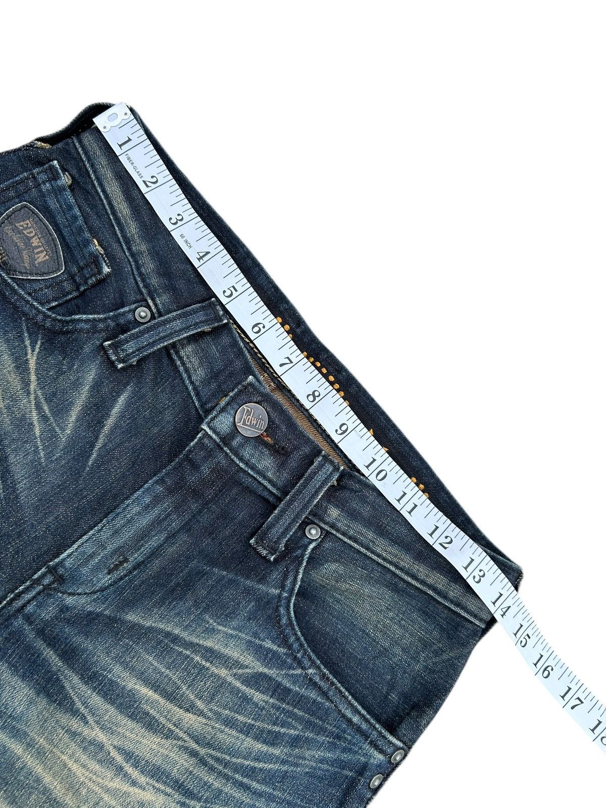 Kapital Vintage Edwin Japanese Punk Style Denim Jeans Size US 28 / EU 44 - 16 Thumbnail