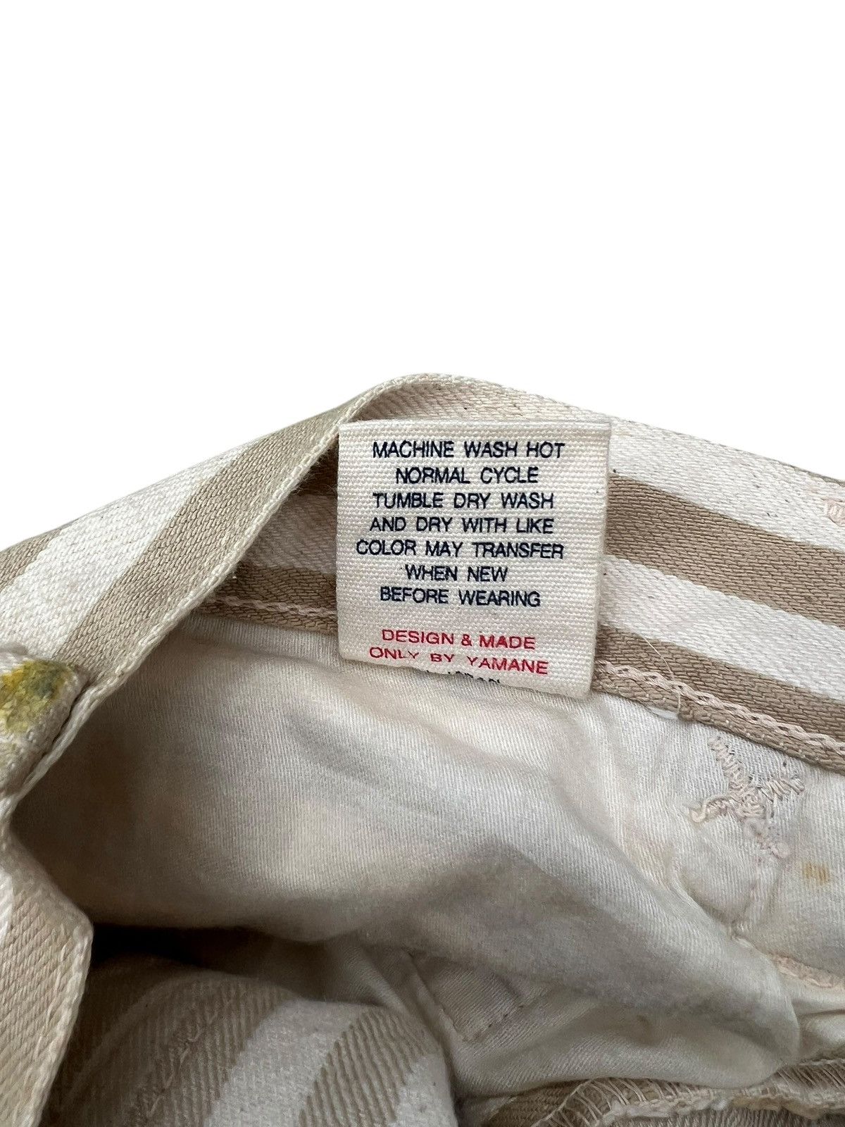 Evisu Dirty Stains Denim Vintage Evisu Stripes Selvedge Short Pant Size US 36 / EU 52 - 23 Thumbnail