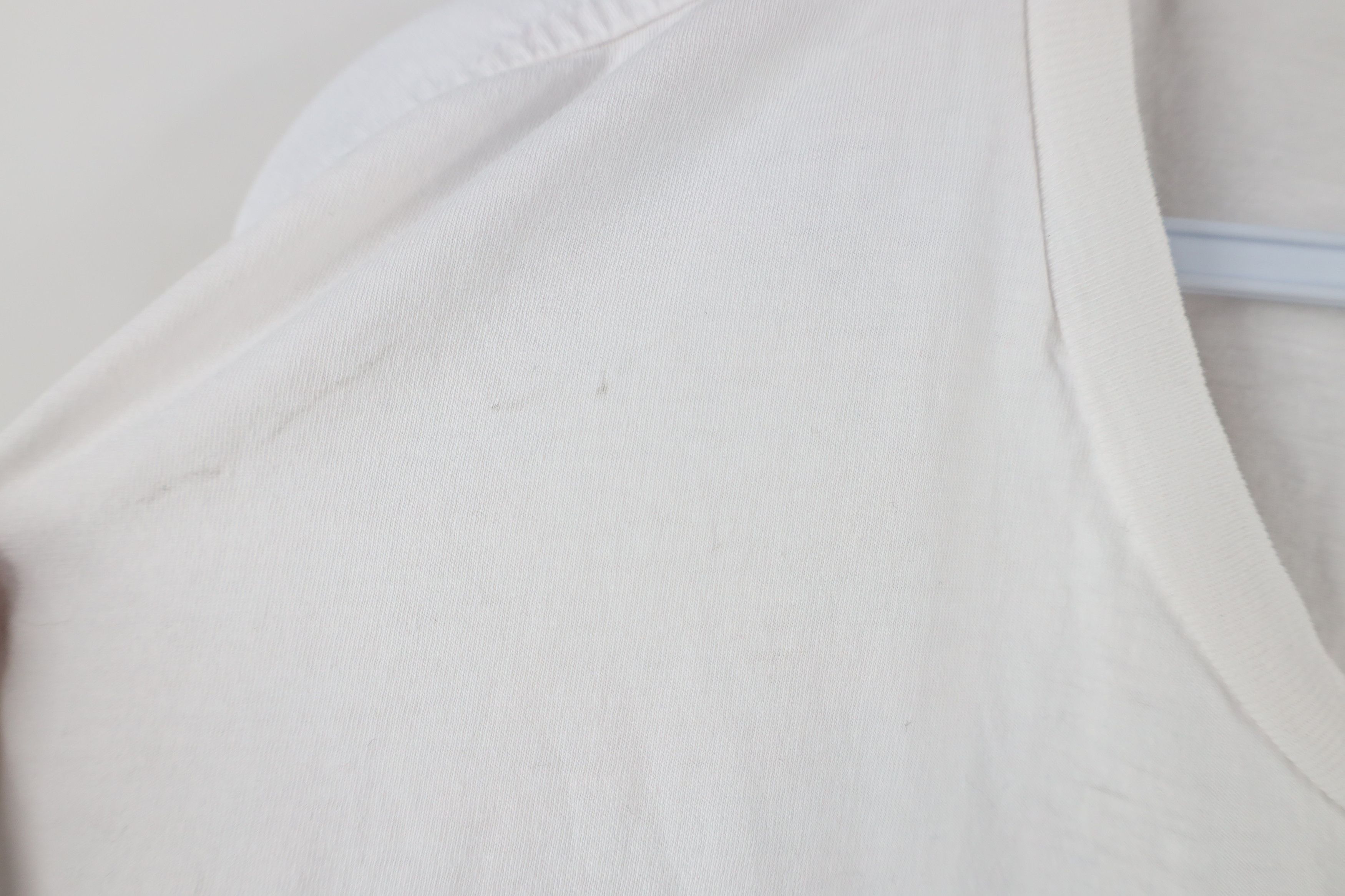 Vintage Vintage 90s Streetwear Short Sleeve T-Shirt White Cotton USA Size US XL / EU 56 / 4 - 8 Thumbnail
