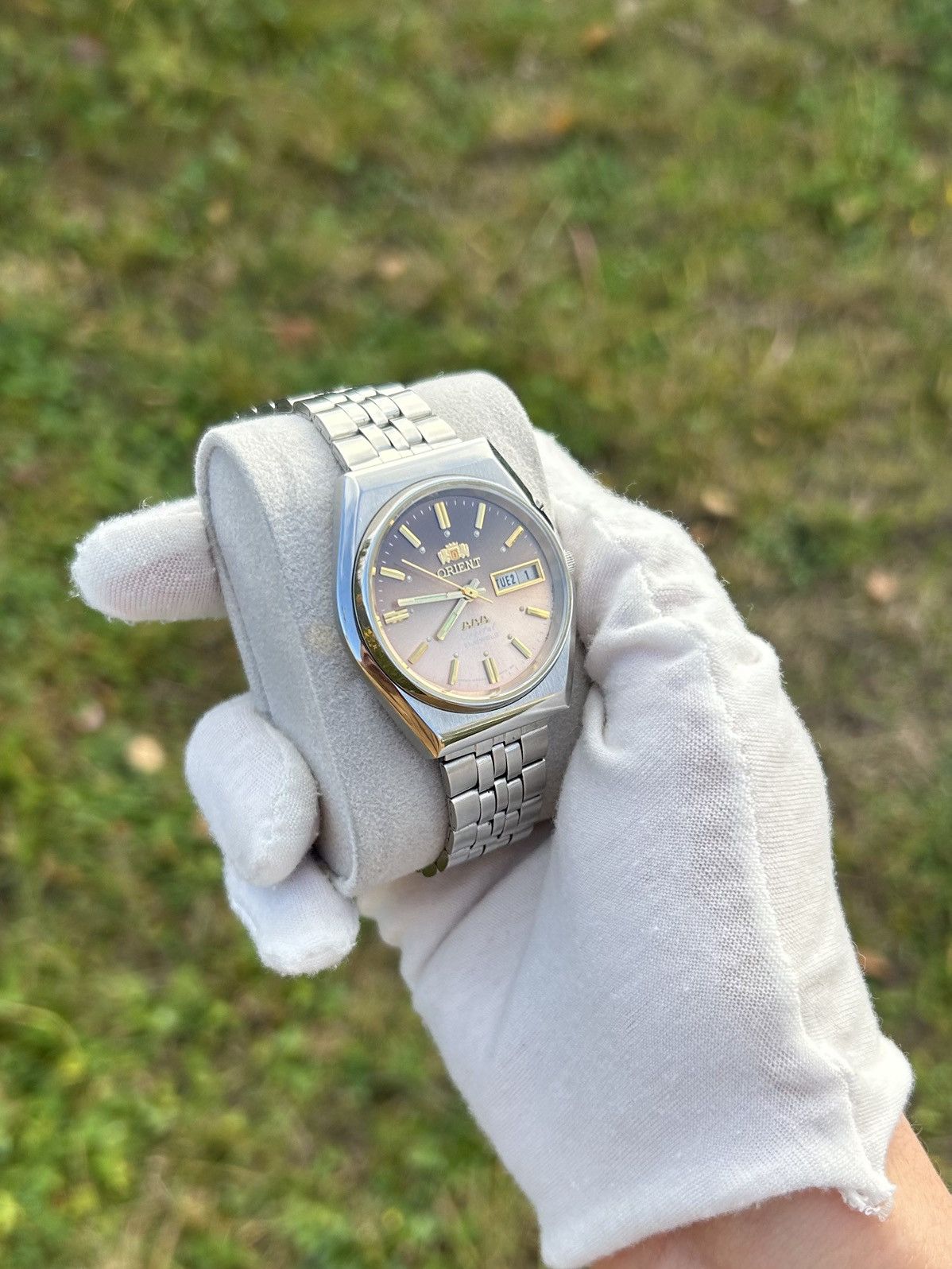 Orient Orient 3 Stars Watch Automatic Mechanical Japan 1990's Size ONE SIZE - 6 Thumbnail