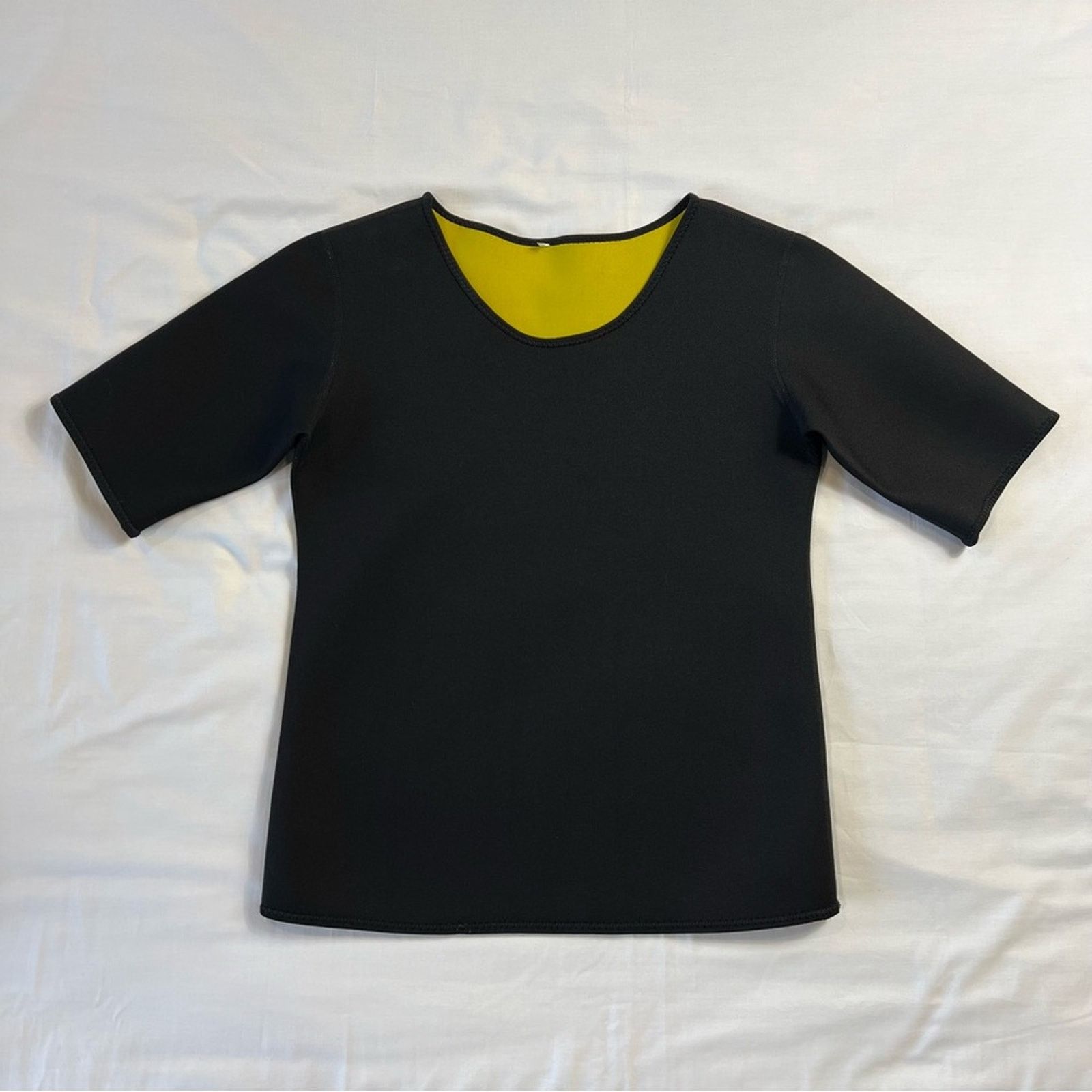 Other Sauna Suit TShirt XXL Short Sleeve Black Workout Fat Burning Size XXL / US 16-18 / IT 52-54 - 2 Thumbnail