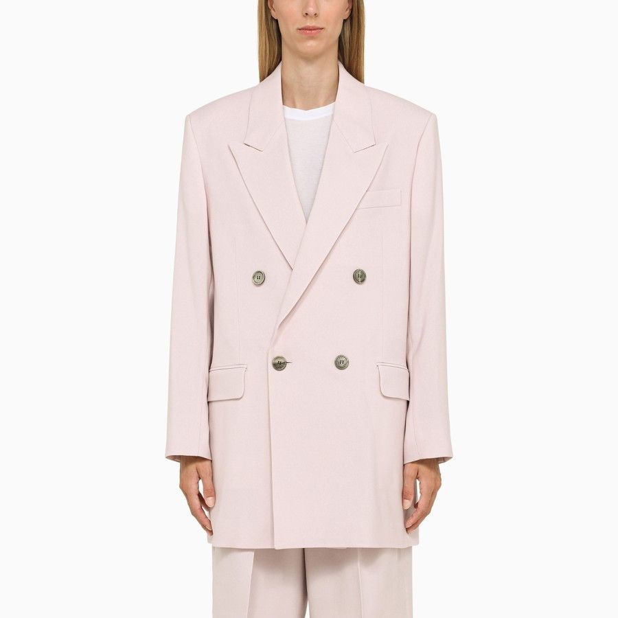 image of Ami O1D2Blof0124 Jacket In Pink, Women's (Size XS)