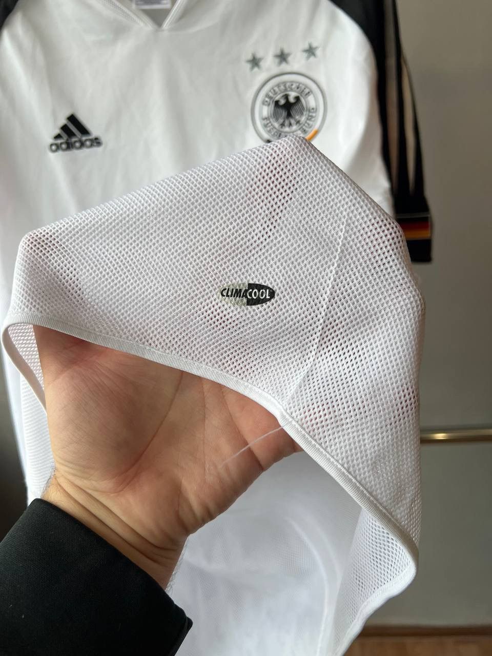Adidas 2004/04 GERMANY TEAM HOME SOCCER JERSEY FOOTBALL SHIRT XL Size US XL / EU 56 / 4 - 9 Thumbnail