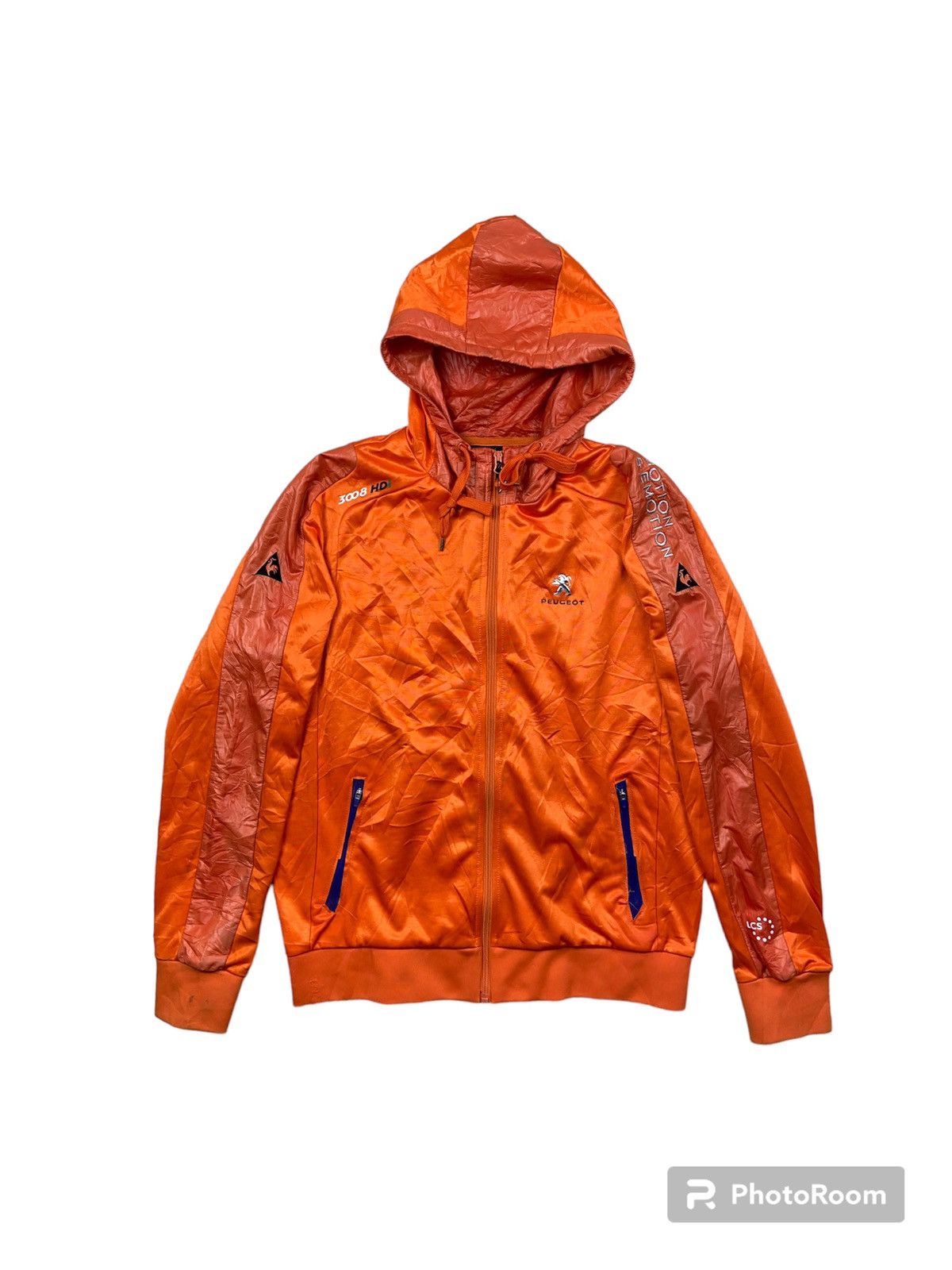 Le Coq Sportif × Sports Specialties Vintage Le Coq Sportif x Peugeot 3008 HDI Hoodie Jacket Size US L / EU 52-54 / 3 - 2 Thumbnail