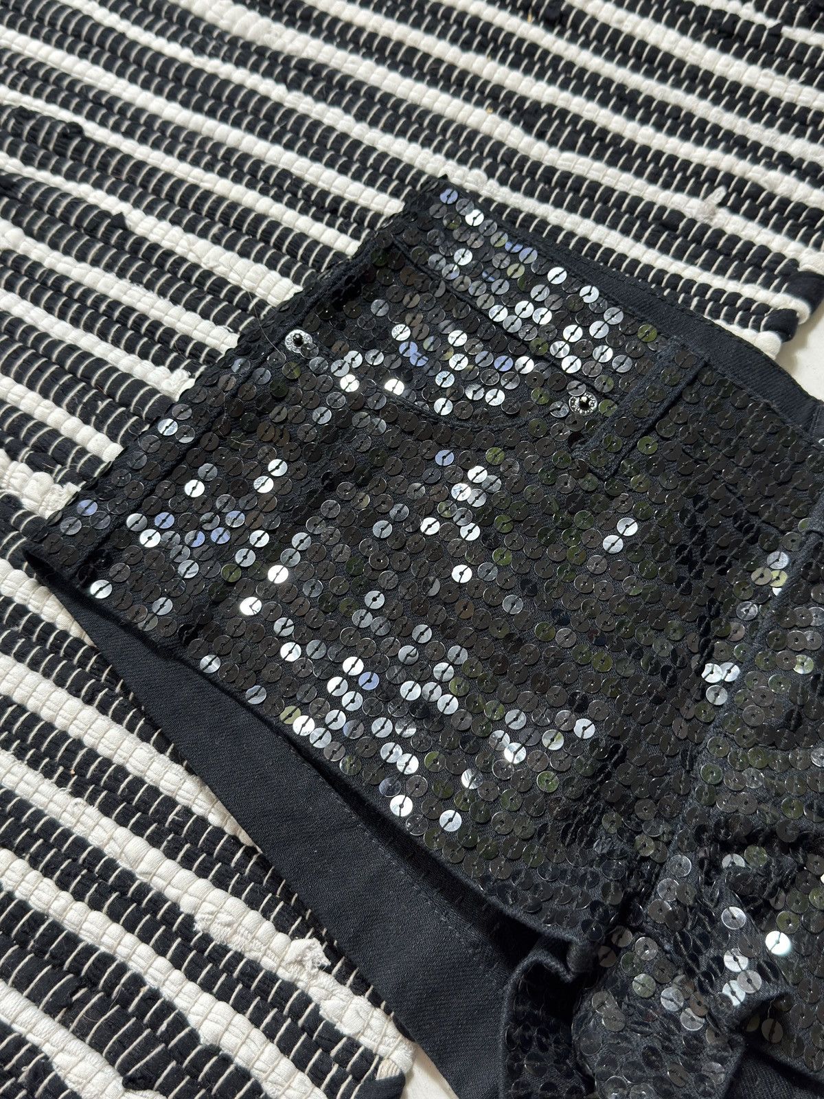 Other VINTAGE SEQUINS 2000s MINI SHORTS Size 25" / US 0 / IT 36 - 5 Thumbnail