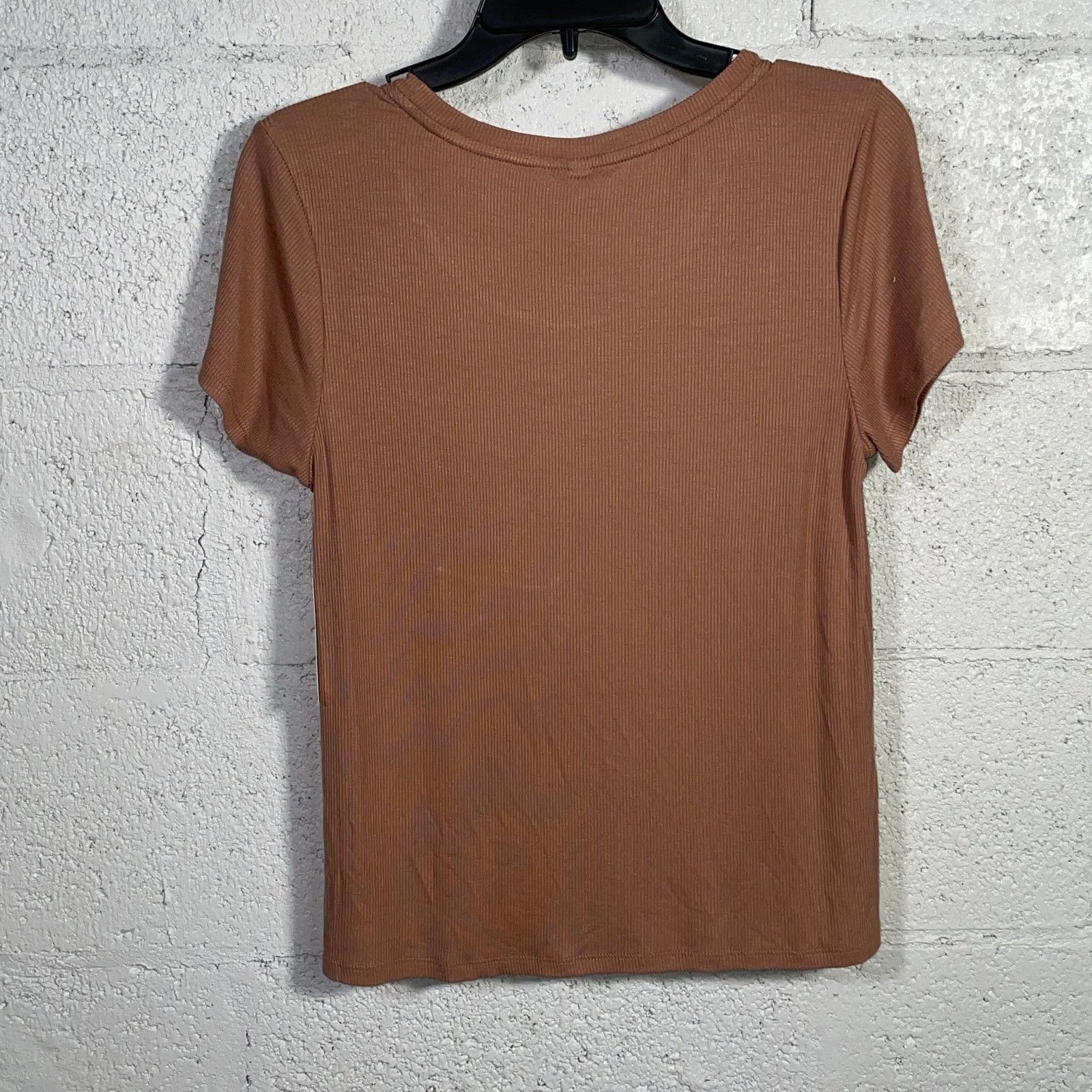 Steve Madden Steve Madden Women's Ribbed Baby Sleep Tee praline large Size 32" / US 10 / IT 46 - 2 Thumbnail