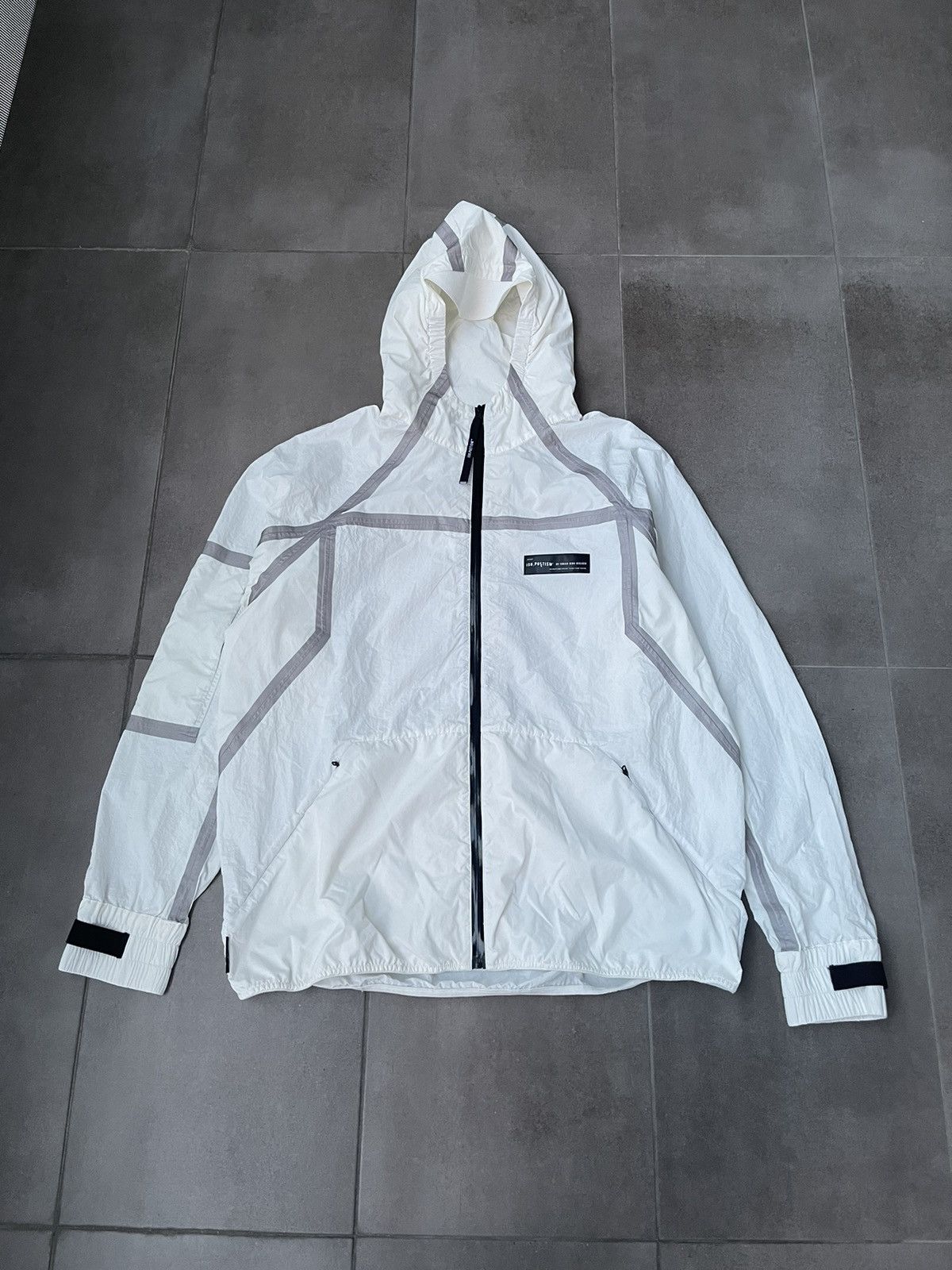 Tobias Birk Nielsen !DS! SS23 Iso Poetism Tobias Birk Nielsen White Nylon Jacket Size US L / EU 52-54 / 3 - 8 Thumbnail
