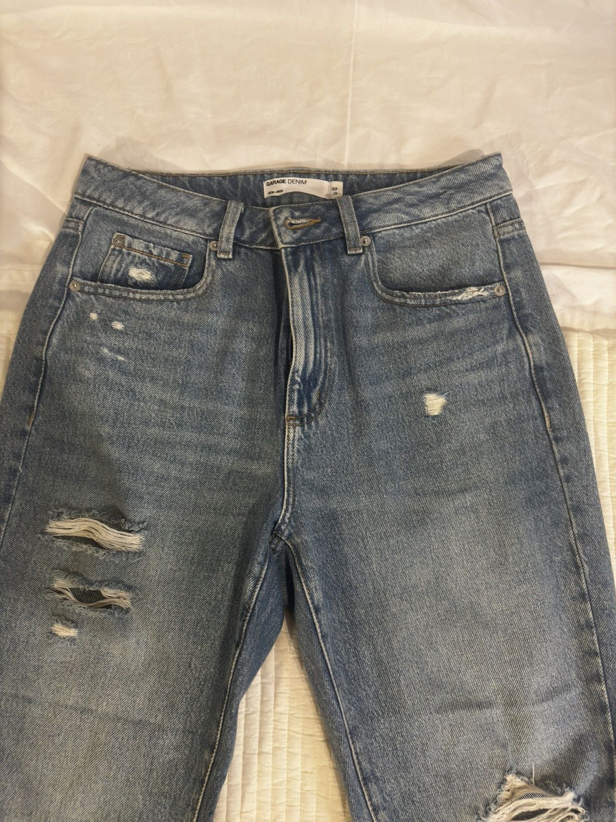 Garage Garage ripped Jeans.wp554 Size 28" / US 6 / IT 42 - 2 Thumbnail