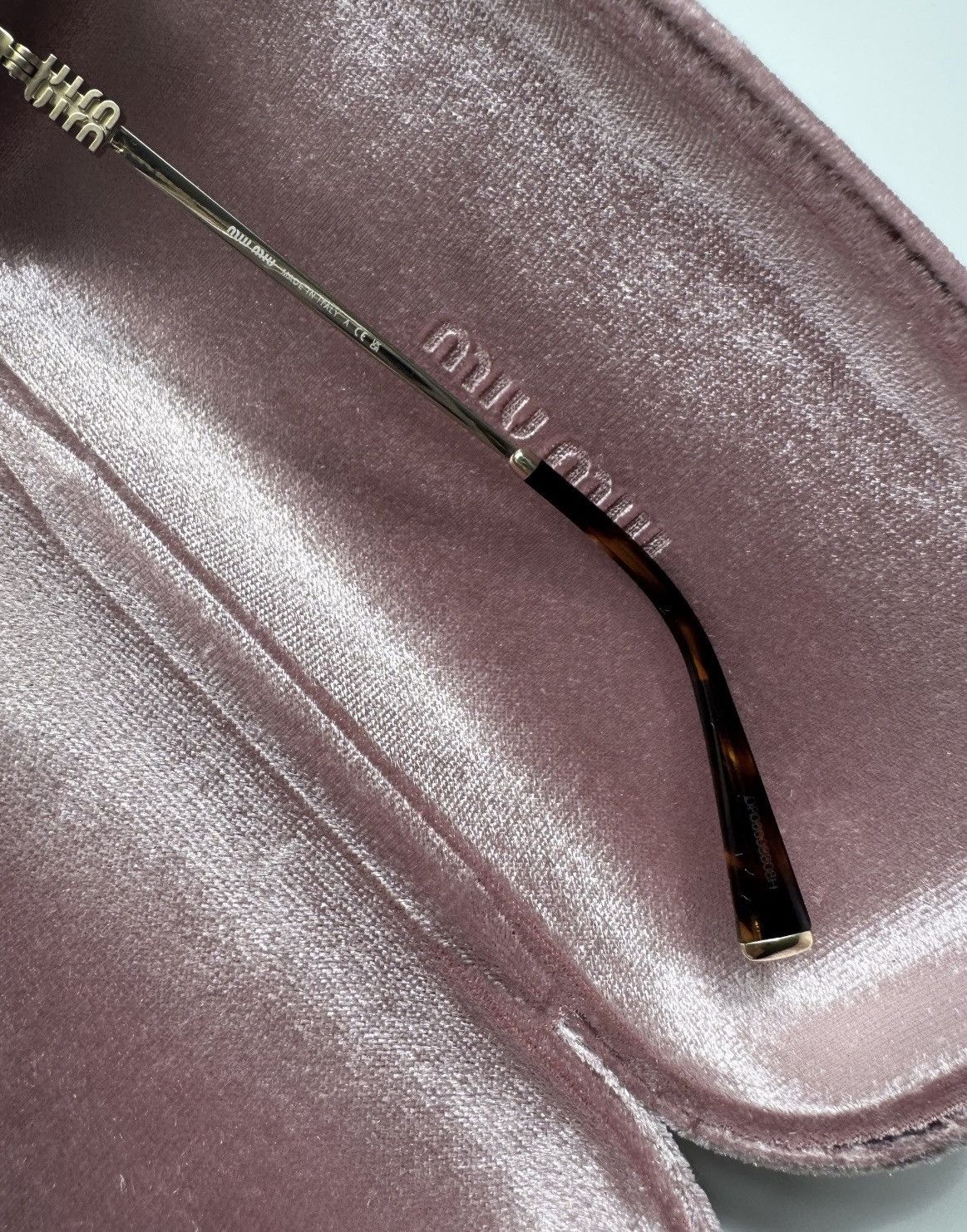 Miu Miu NEW Miu Miu sunglasses MU A54S ZVN70O Size ONE SIZE - 8 Thumbnail