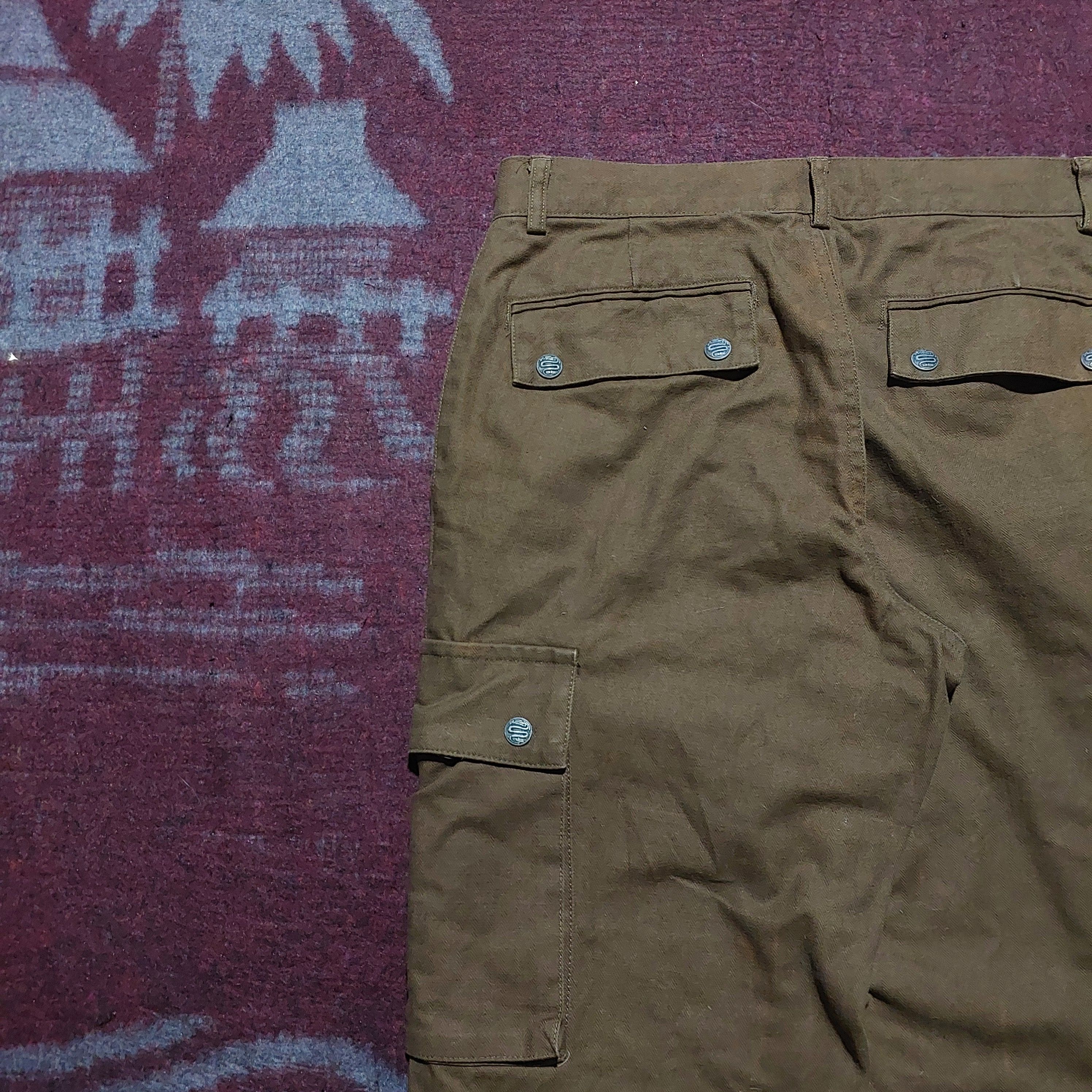 Schlussel Schlussel brown cargo flared pants Size US 30 / EU 46 - 9 Thumbnail