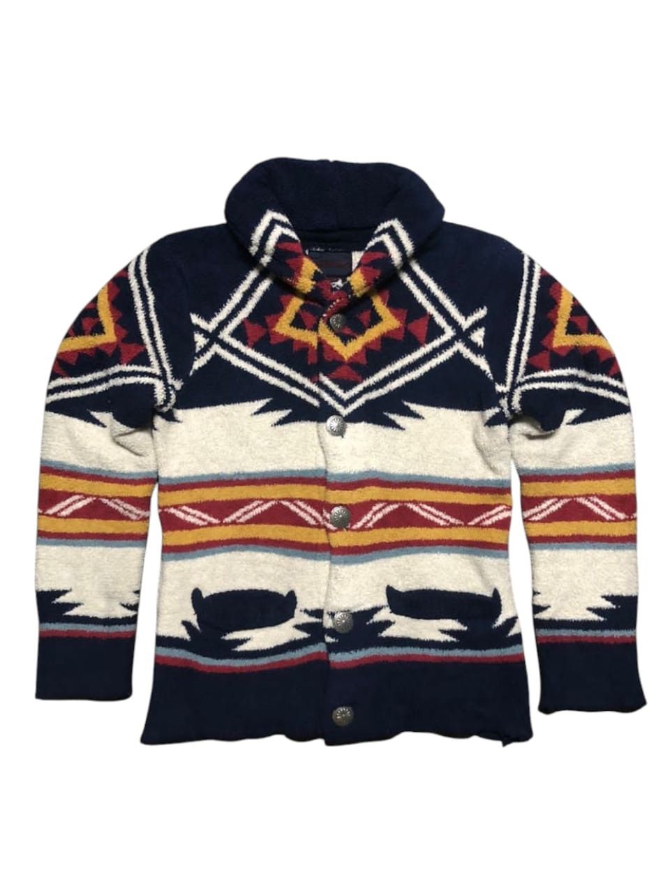 Japanese Brand × Native Archive🔥Antiballistic Navajo Button Jacket Multicolor Size US M / EU 48-50 / 2 - 1 Thumbnail