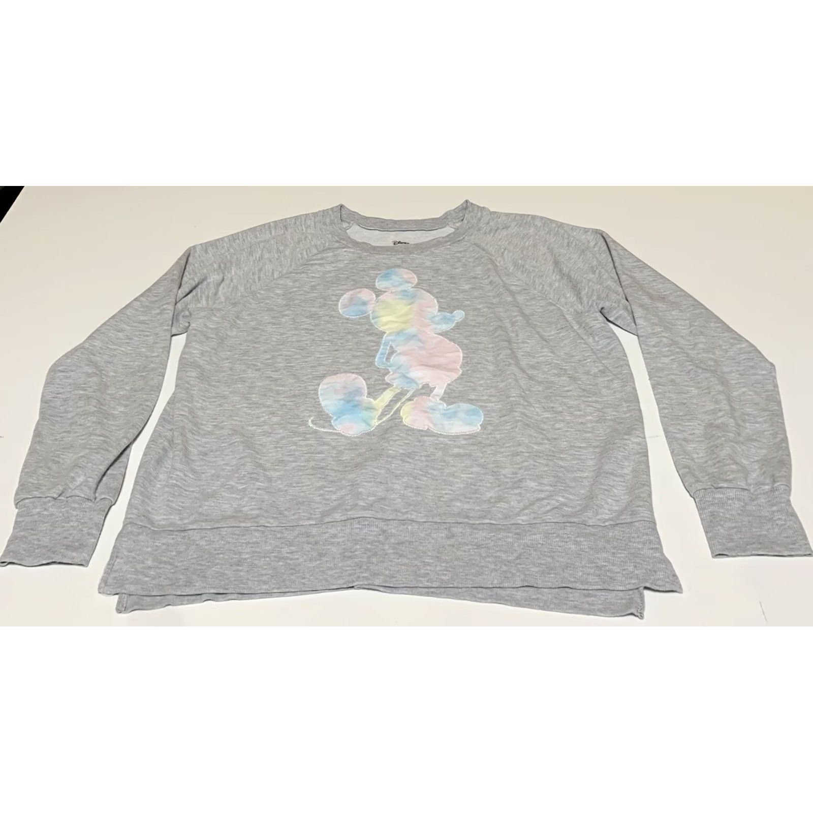 Disney Disney Sleepwear Shirt Women L Gray Mickey Mouse Tie Dye Top Size L / US 10 / IT 46 - 2 Thumbnail
