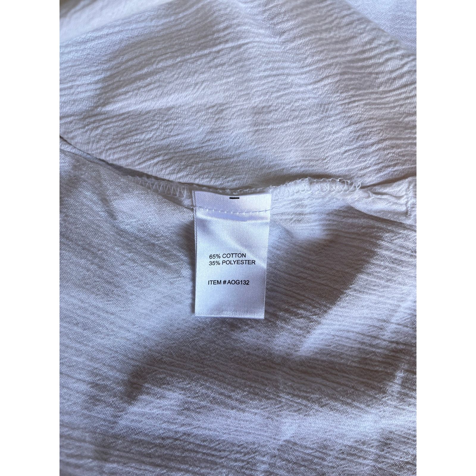 Other × Vintage The Tog Shop Y2K Vintage White Linen Mandarin Dress Small Size S / US 4 / IT 40 - 9 Thumbnail