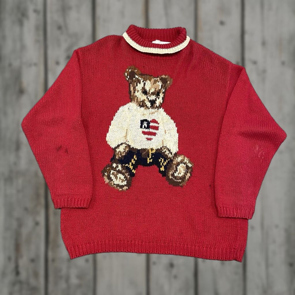 VINTAGE Eagles Eye Women's Sweater Pullover Long Sleeve Turtleneck