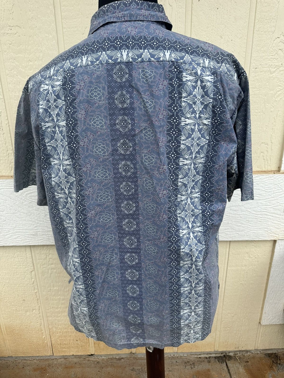 Tori Richard Tori Richard 56 Hawaiian Print Blue Full Button Men's XL Size US XL / EU 56 / 4 - 2 Thumbnail