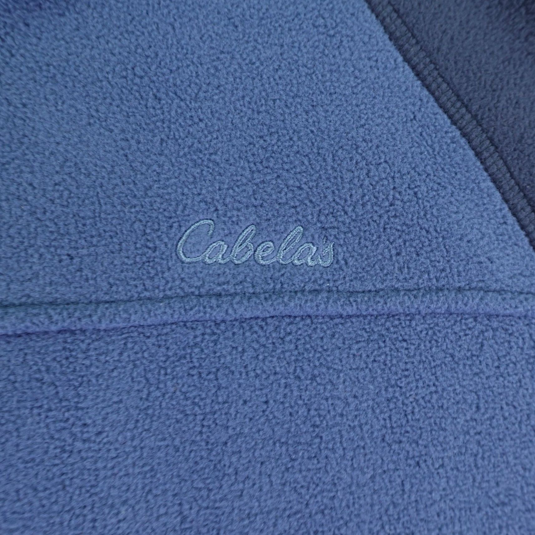 Vintage Cabelas Sweater Mens Large Blue Fleece Pullover 1/4 Zip Pullover Midlayer Raglan Size US L / EU 52-54 / 3 - 3 Thumbnail