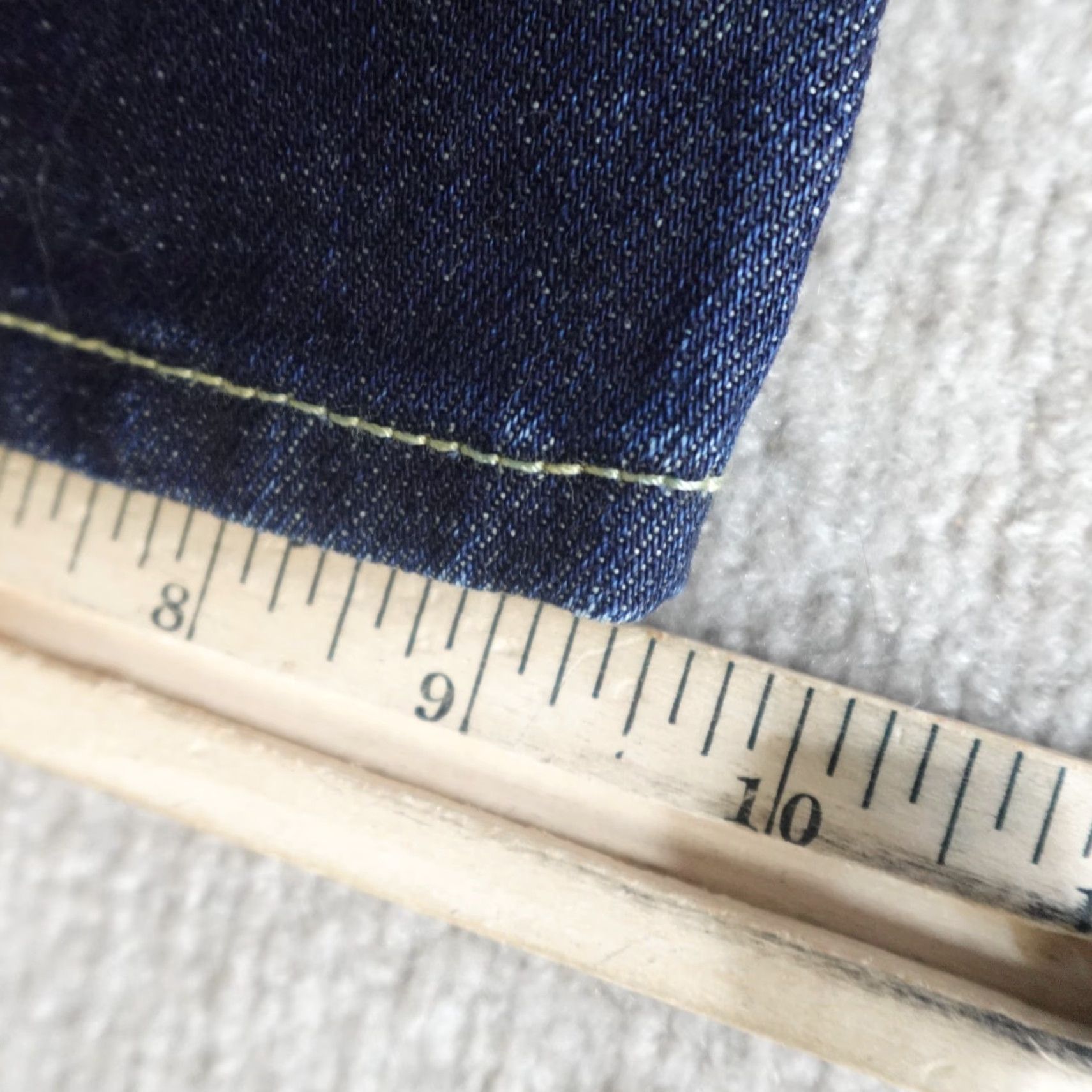 Polo Ralph Lauren Polo Ralph Lauren Jeans 38 x 33 Blue Zip Fly Straight Men Denim Cotton Belt Loops 67 Vintage No Regular Size US M / EU 48-50 / 2 - 5 Thumbnail