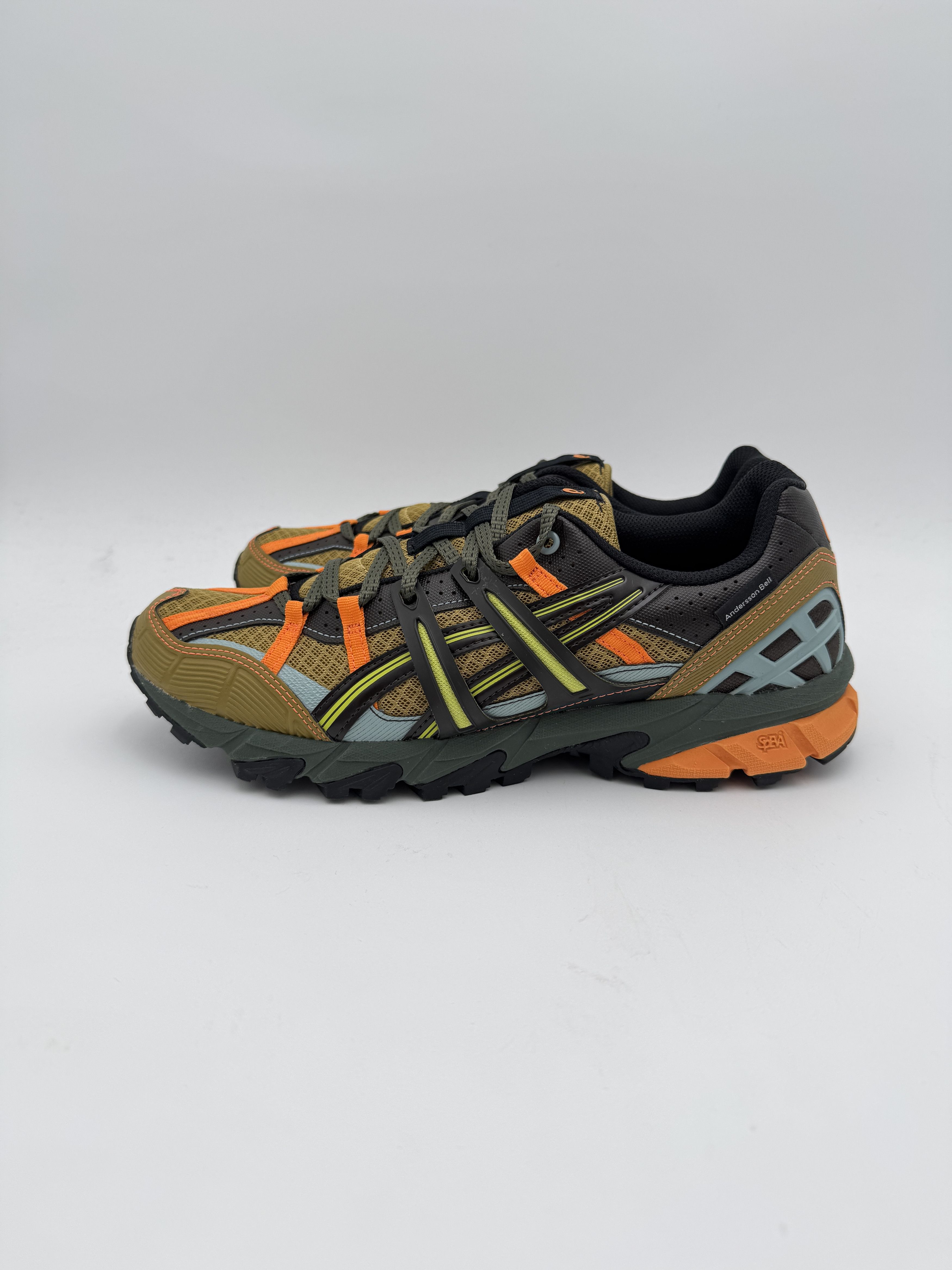 Andersson Bell × Asics Andersson Bell Gel-Sonoma 15-50 Olive Green Brown Trail Size US 10 / EU 43 - 4 Thumbnail