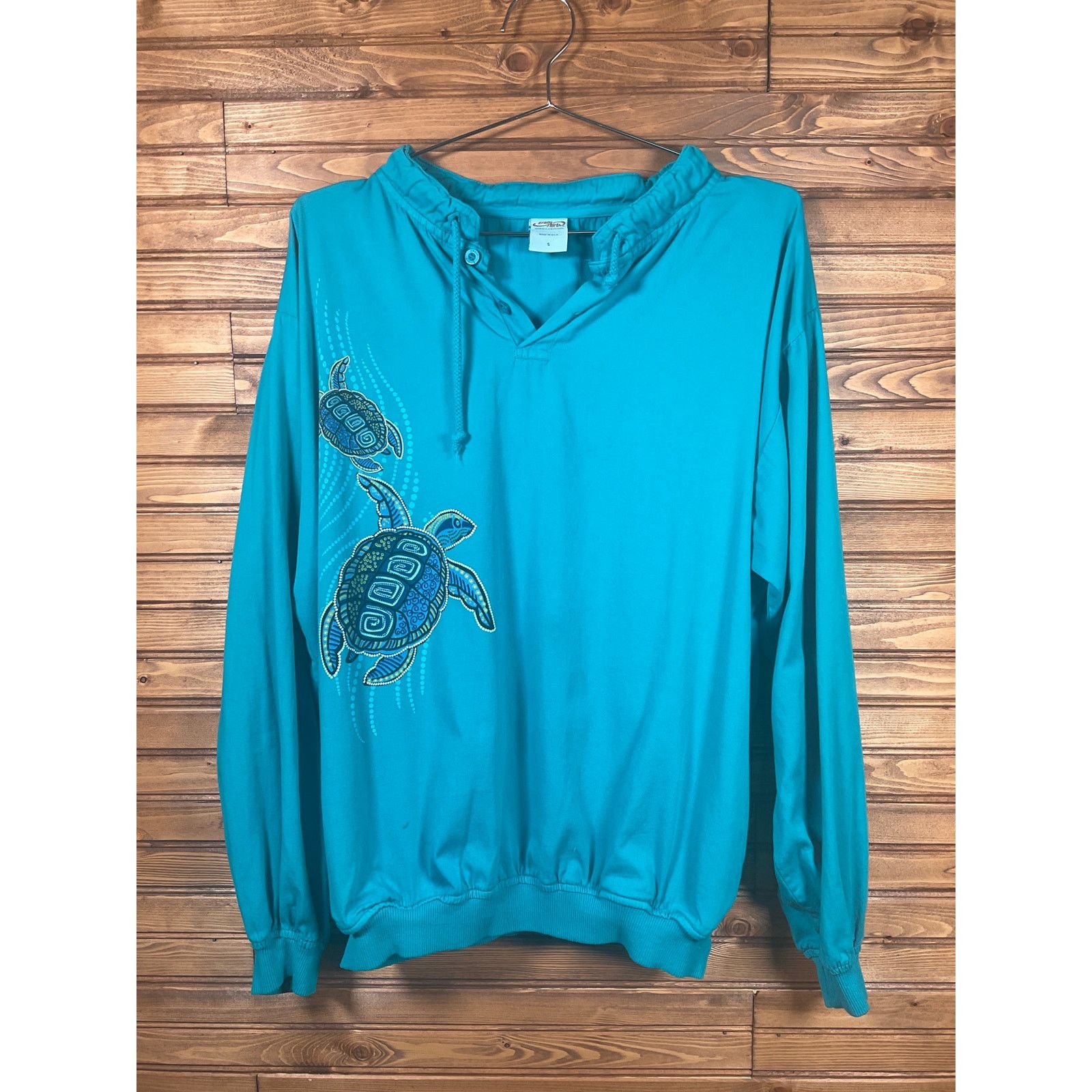 Other Crazy Shirts Vintage Single Stitch Sea Turtle Hawaii Small Size S / US 4 / IT 40 - 1 Thumbnail