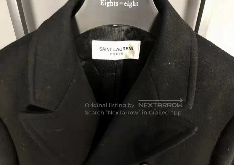 Saint Laurent Paris Saint Laurent Paris Officer's Coat Size US S / EU 44-46 / 1 - 7 Thumbnail