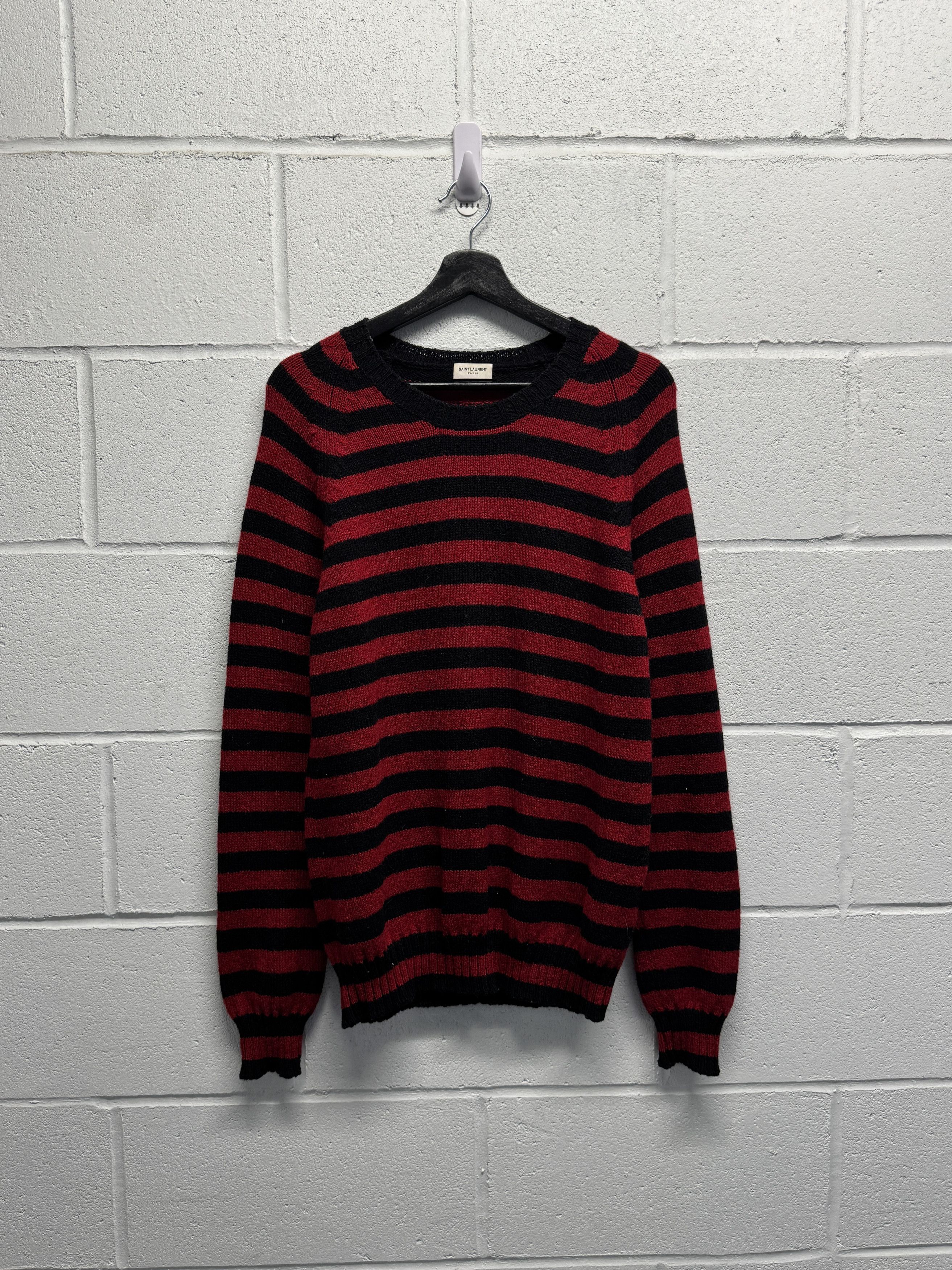 Saint Laurent Paris AW15 Saint Laurent Striped Sweater [L] Size US L / EU 52-54 / 3 - 1 Thumbnail