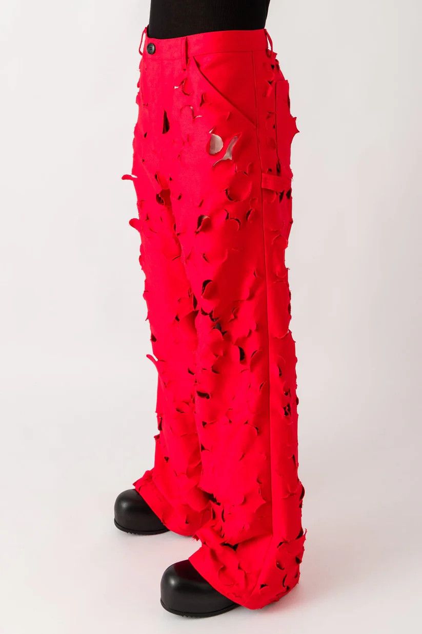 Marni o1w1db10526 Pants in Red Size US 36 / EU 52 - 2 Thumbnail