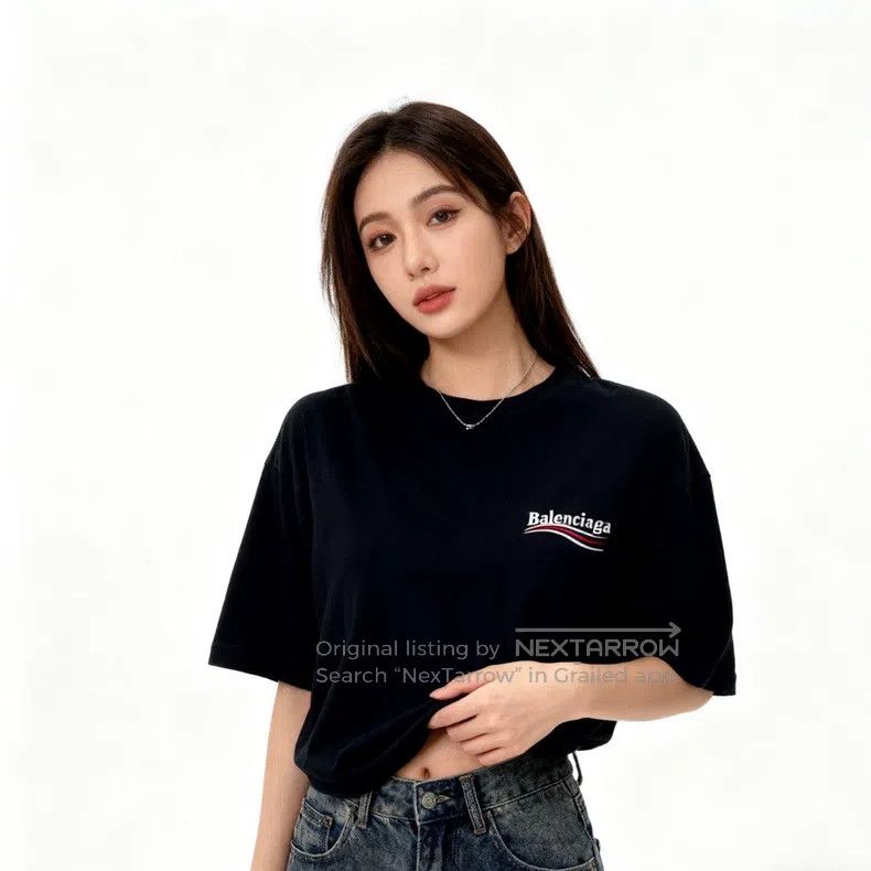 Other Balenciaga Black Embroidered Coke Logo Short Sleeve T-Shir Size US S / EU 44-46 / 1 - 3 Thumbnail