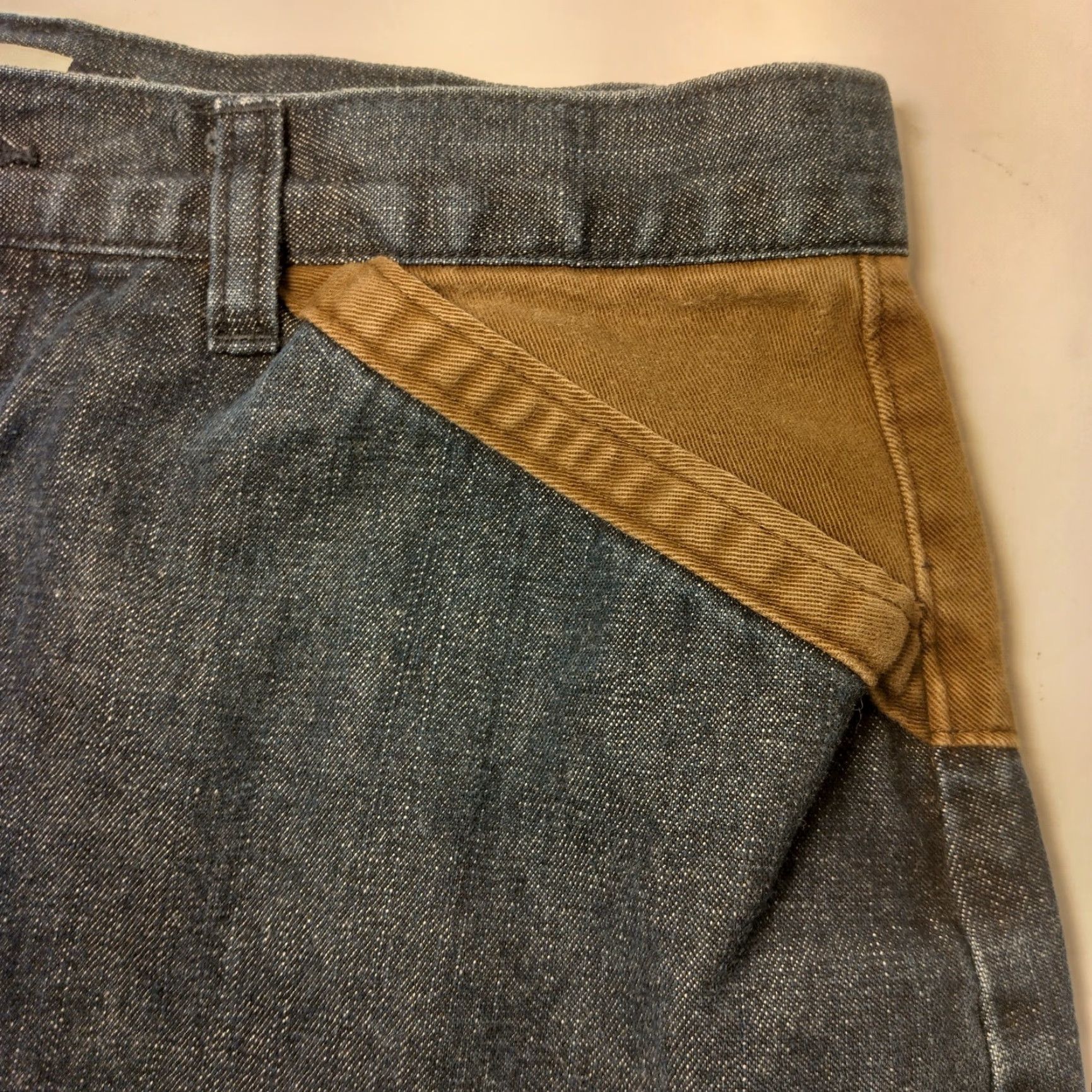 Gap VINTAGE Gap Denim Skirt Skirt Women Regular 12 Blue Midi Western Classic 32" Waist 44" Hips Size 34" / US 12 / IT 48 - 5 Thumbnail