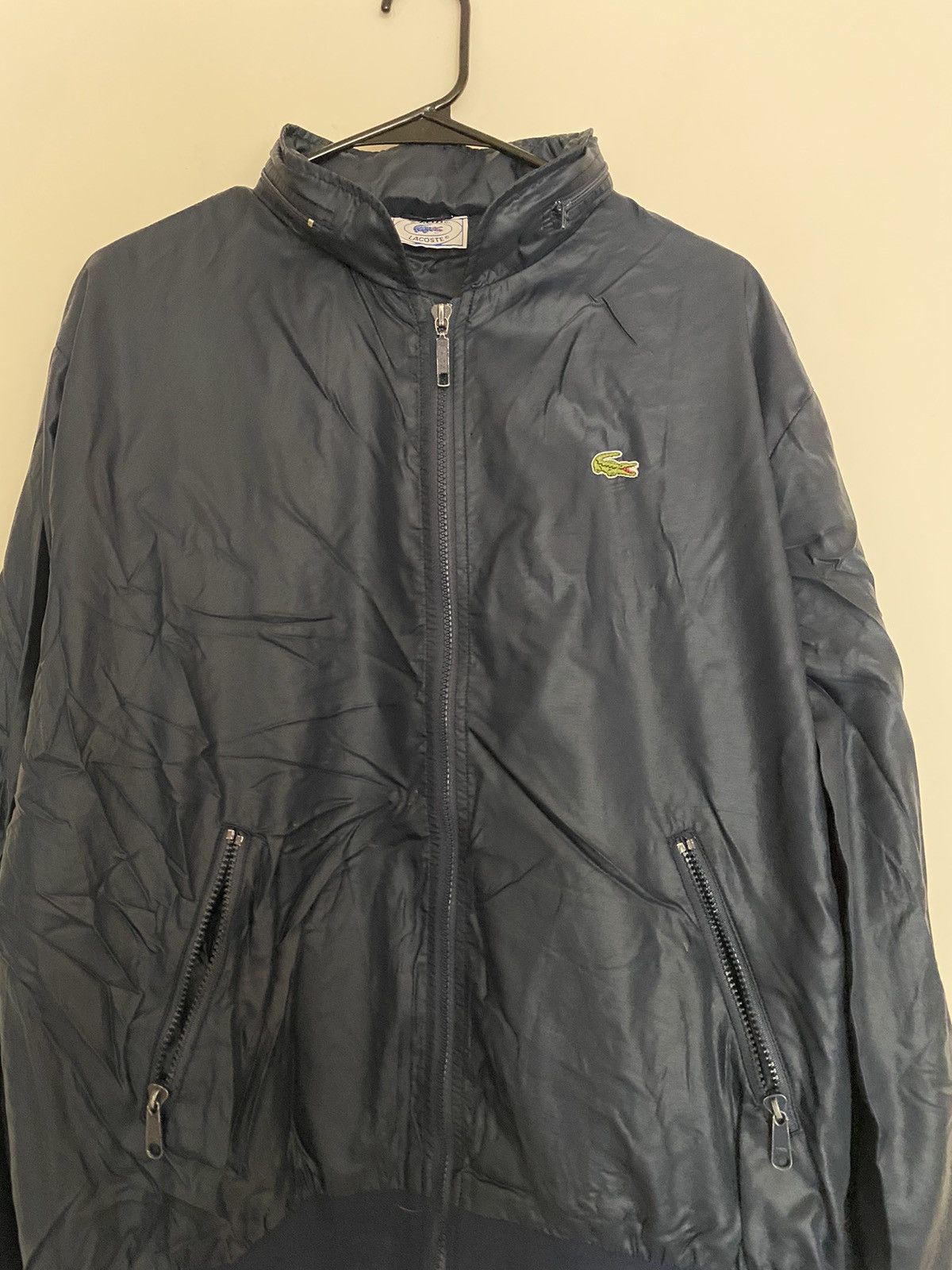 Izod × Lacoste × Vintage Vintage 80’s Izod Lacoste Bomber Light Jacket Size US XL / EU 56 / 4 - 2 Thumbnail