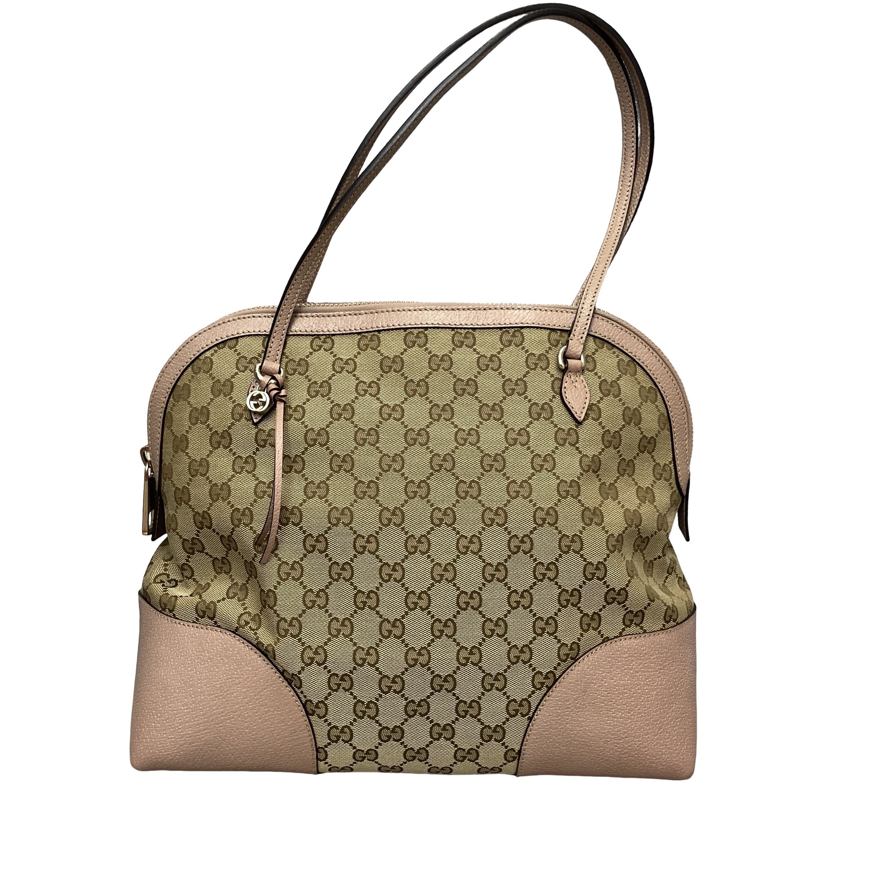 Gucci Gucci Bree Canvas Shoulder Bag One Size Size ONE SIZE - 1 Thumbnail