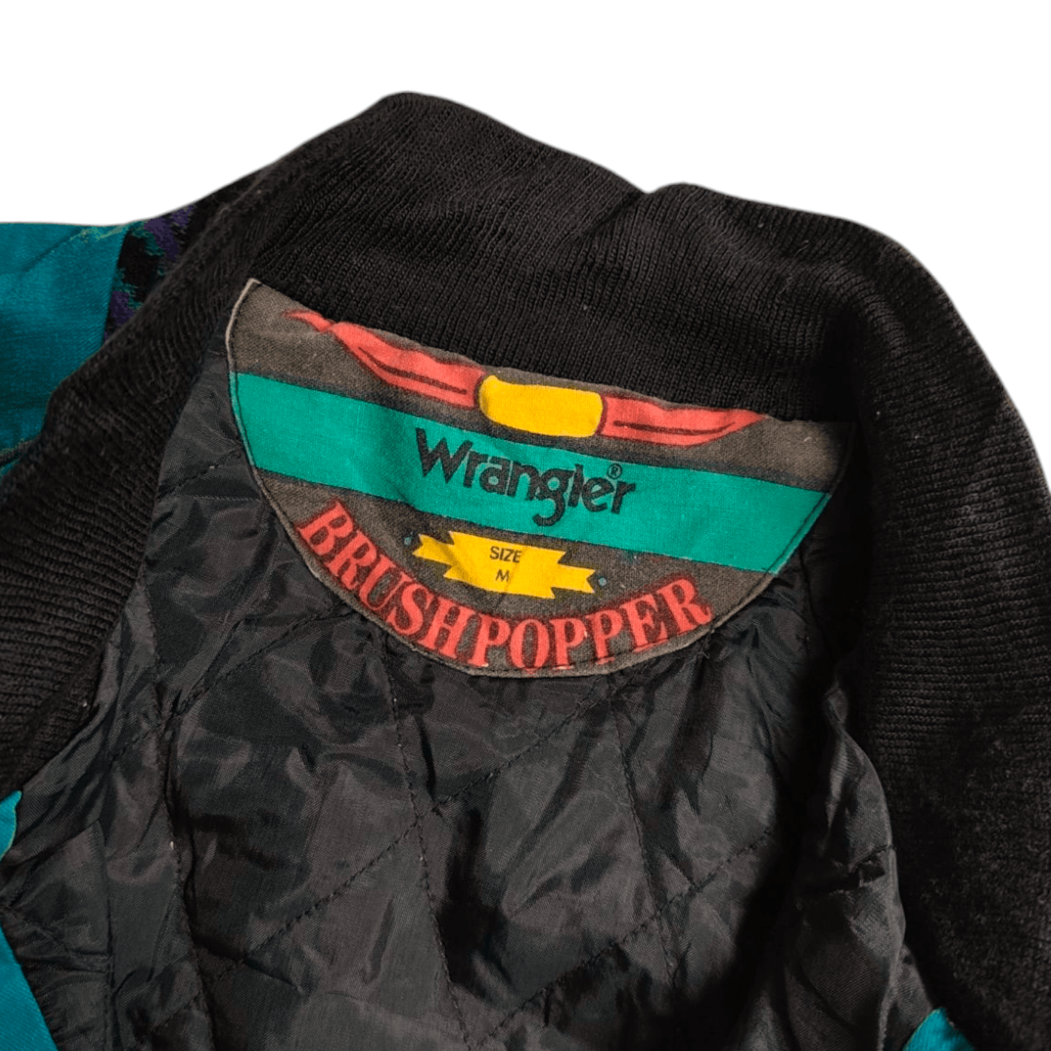 Vintage × Wrangler Vintage 90s Wrangler Brushpopper Aztec Canvas