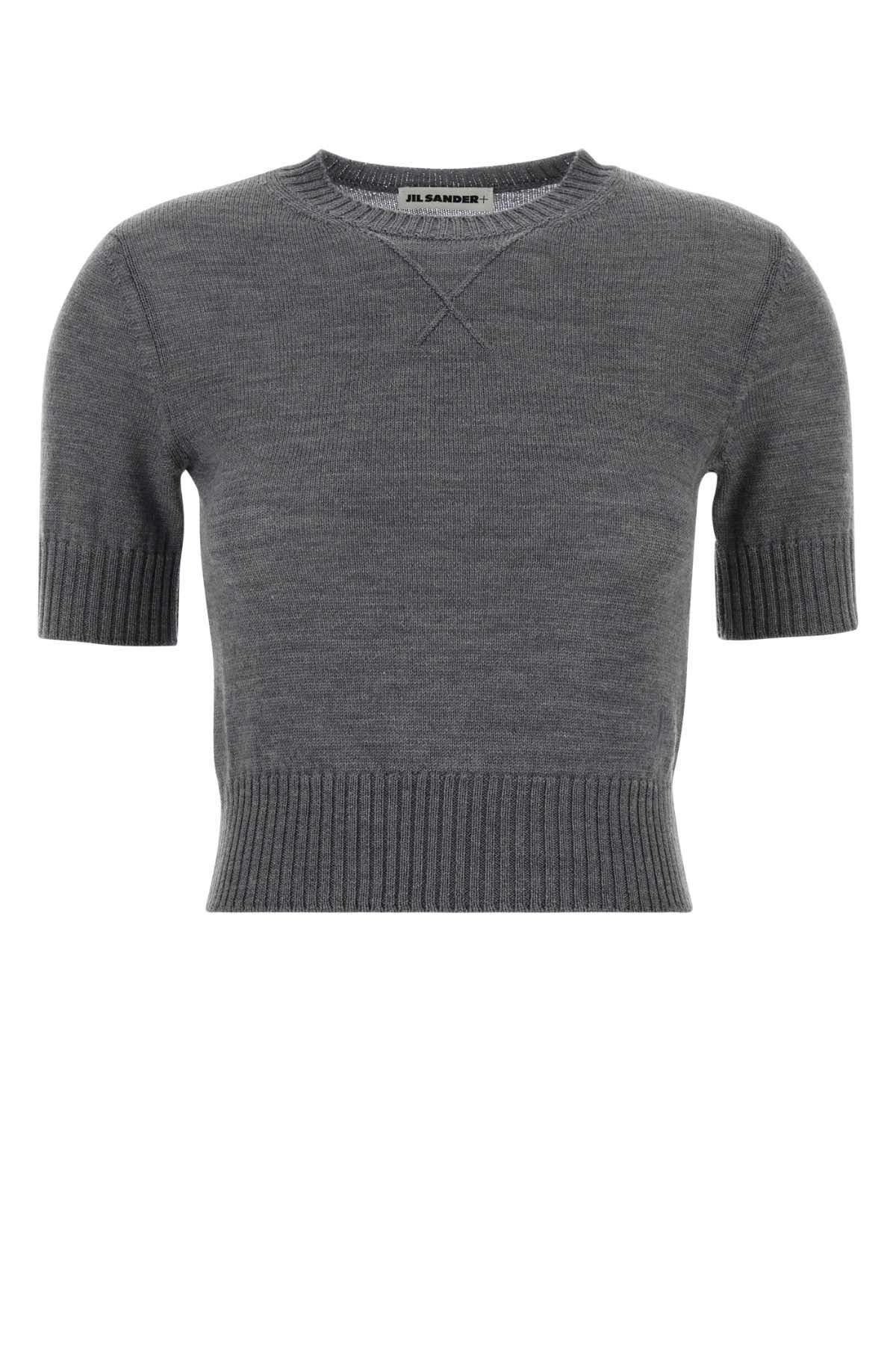 Jil Sander Dark Grey Wool Sweater Size XS / US 0-2 / IT 36-38 - 1 Thumbnail