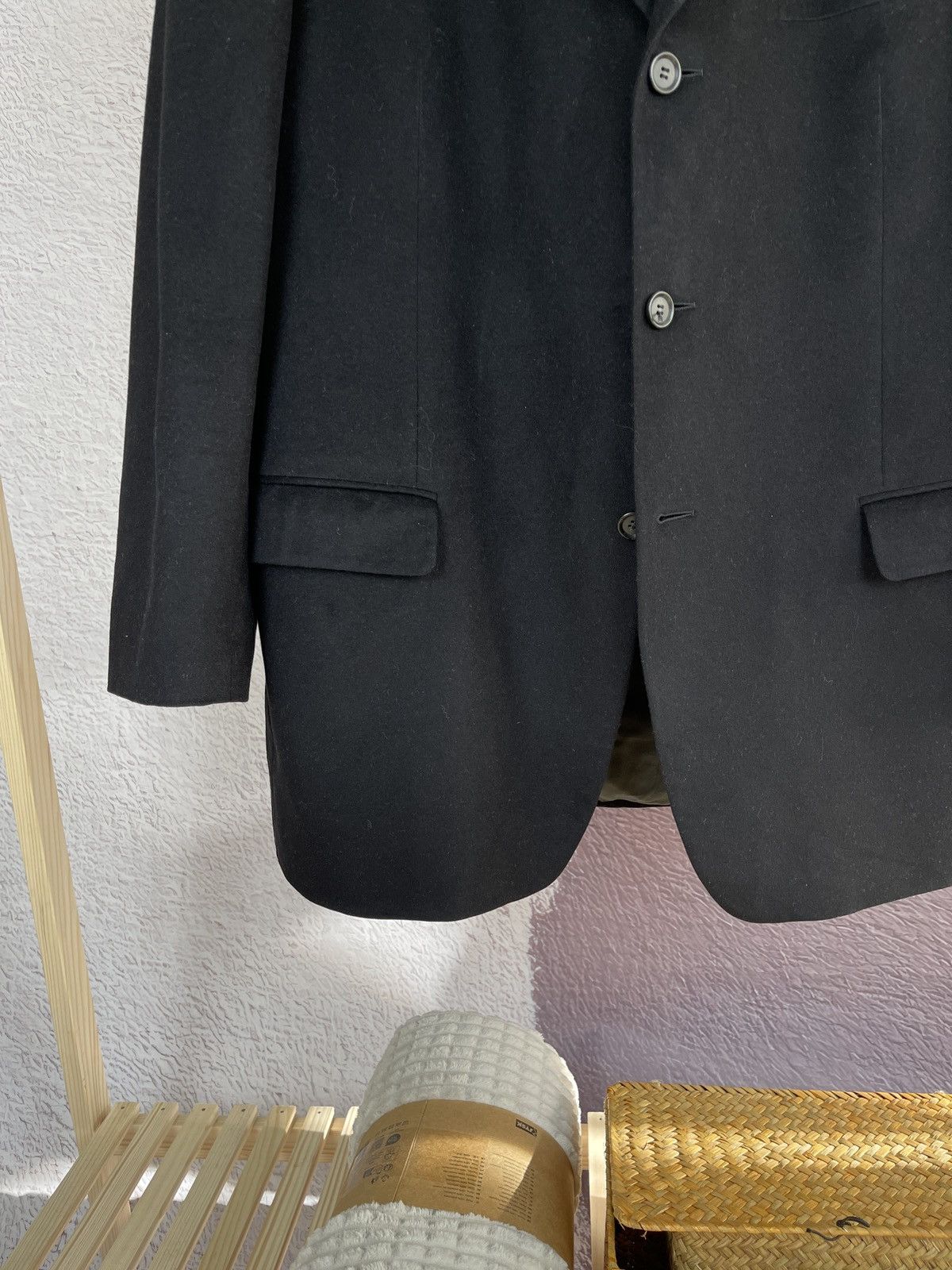 Ermenegildo Zegna Ermenegildo Zegna Soft silk wool cashmere 3 button blazer Size 46R - 5 Thumbnail
