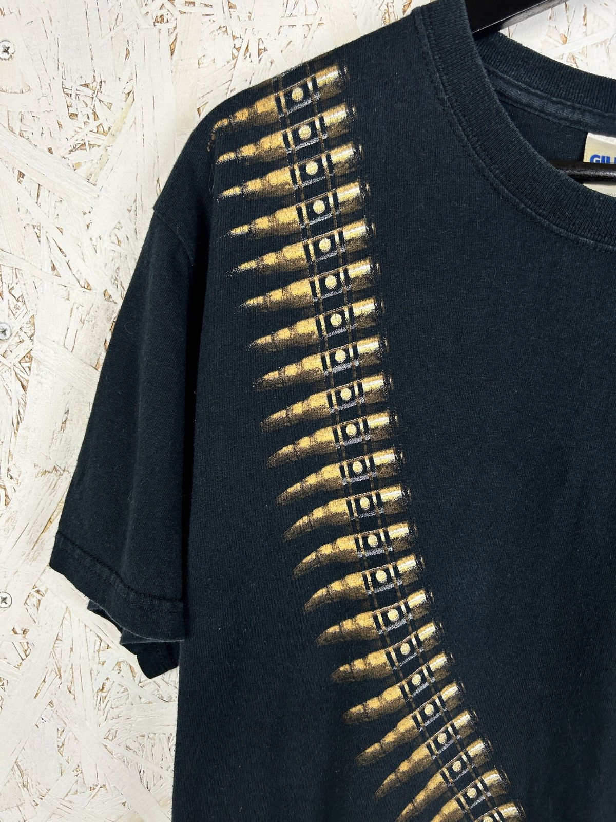 Band Tees 00s Vintage Soulfly 2009 Cartridge Ammo Metal T-Shirt M Size US M / EU 48-50 / 2 - 2 Thumbnail