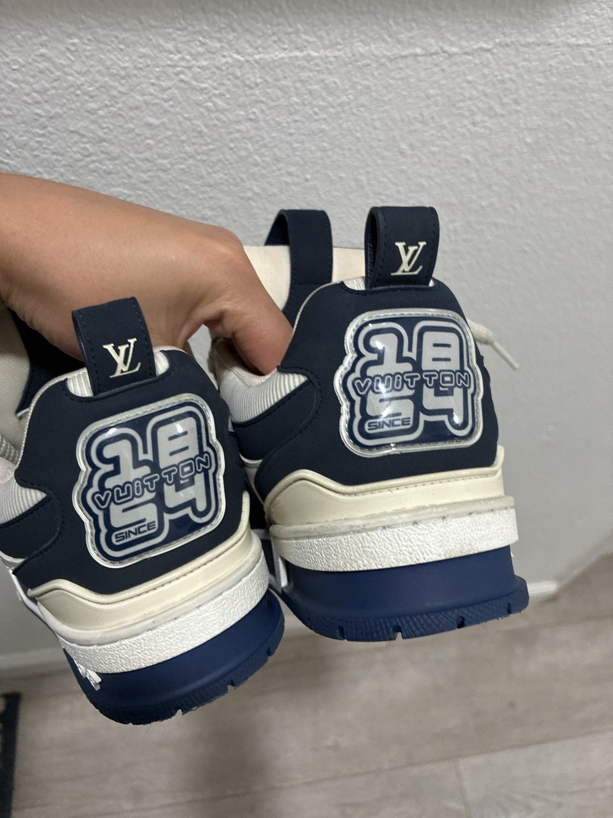 Louis Vuitton Louis Vuitton Skates Navy blue Size US 5.5 / IT 35.5 - 5 Thumbnail