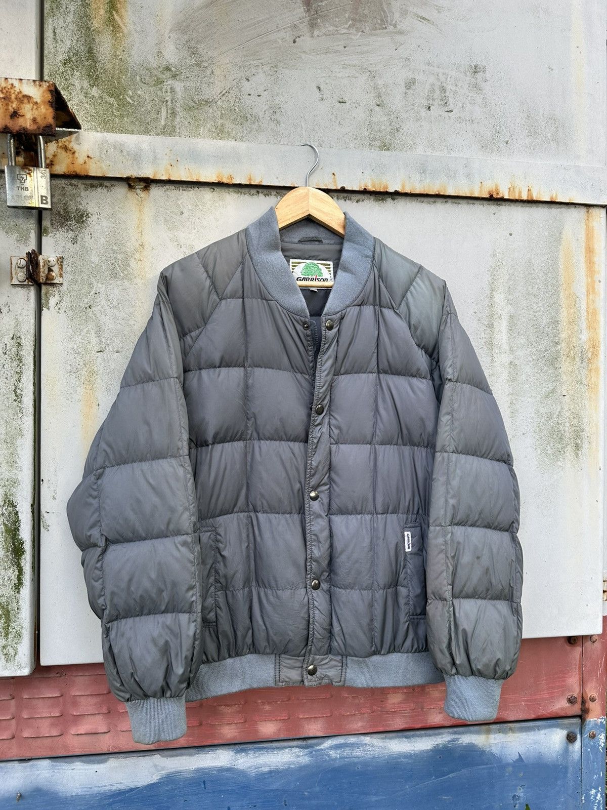 Japanese Brand 👹Vintage Garrison Light Puffer Jacket Size US M / EU 48-50 / 2 - 3 Thumbnail