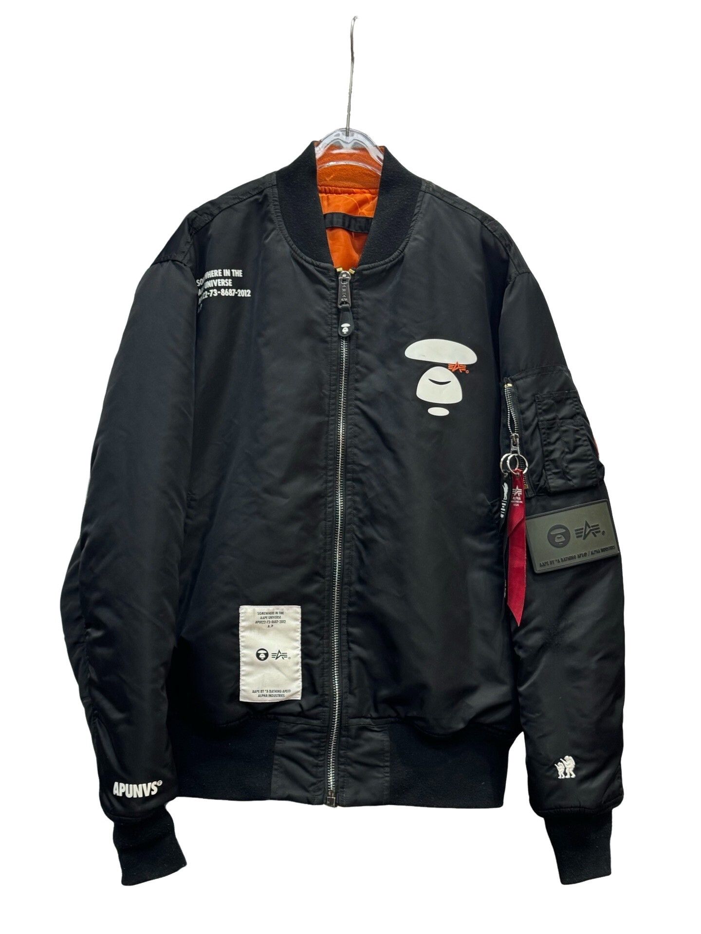 Aape × Alpha Industries Aape x Alpha Industries MA-1 Bomber Jacket Size L Size US L / EU 52-54 / 3 - 1 Thumbnail