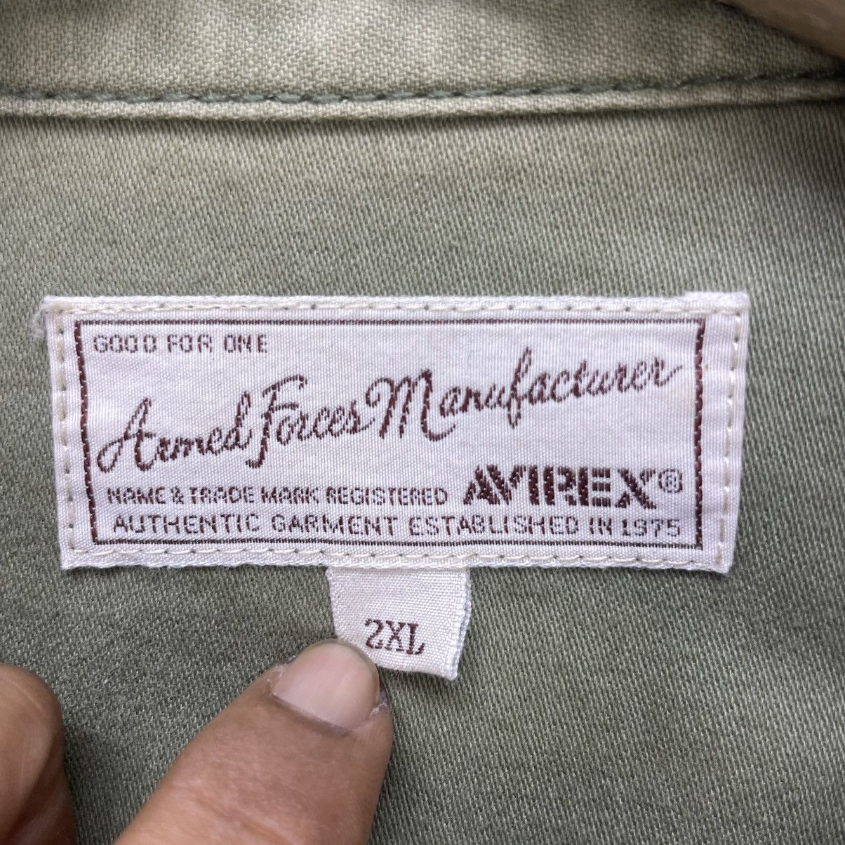 Avirex Vtg Avirex WWII Us Army Og 107 America Flag Reissue Jacket Size US M / EU 48-50 / 2 - 5 Thumbnail