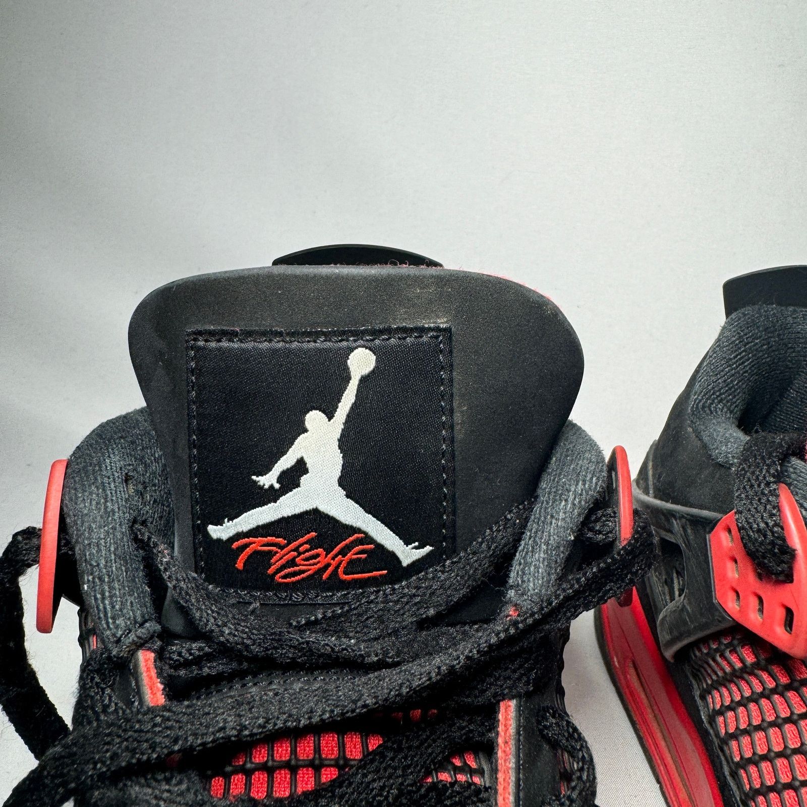 Jordan Brand × Nike Nike Air Jordan 4 Retro Red Thunder Men's Shoes - Size 10 Size US 10 / EU 43 - 5 Thumbnail