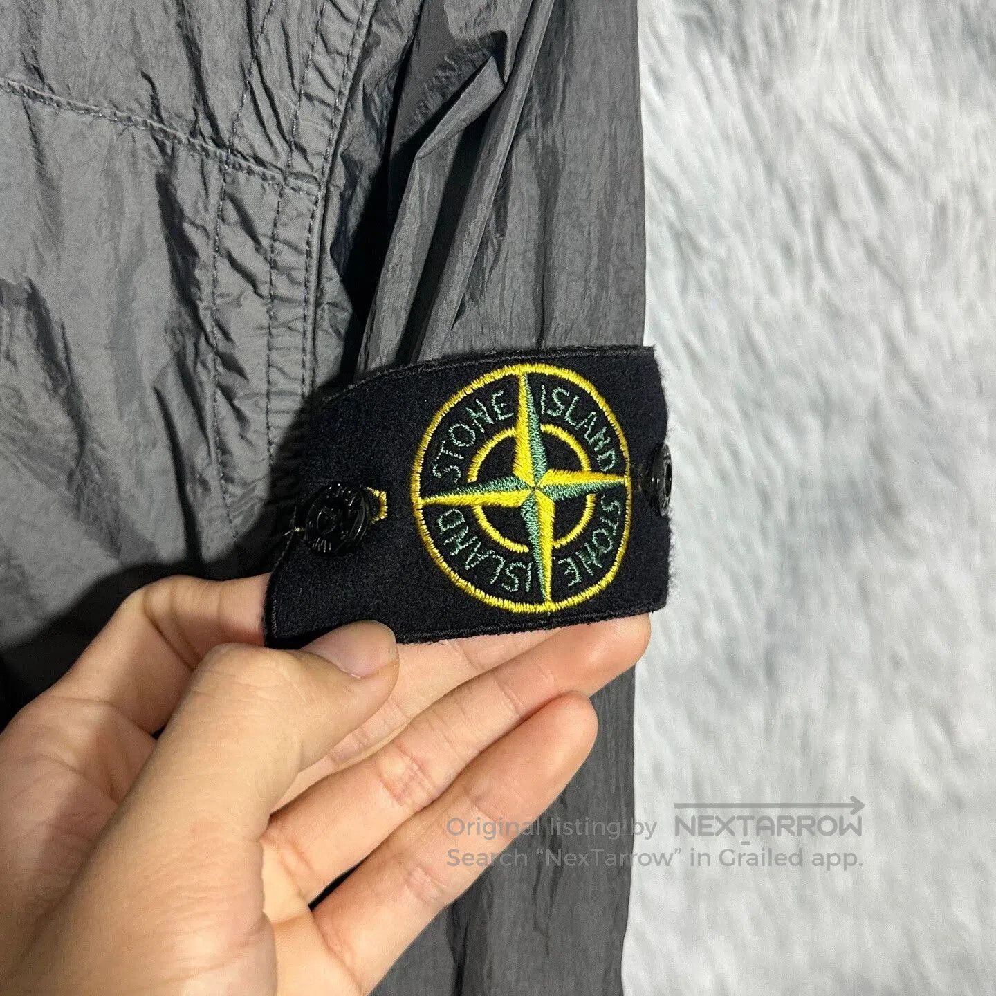 Stone Island stone island 23fw crinkled nylon jacket. Size US M / EU 48-50 / 2 - 4 Thumbnail