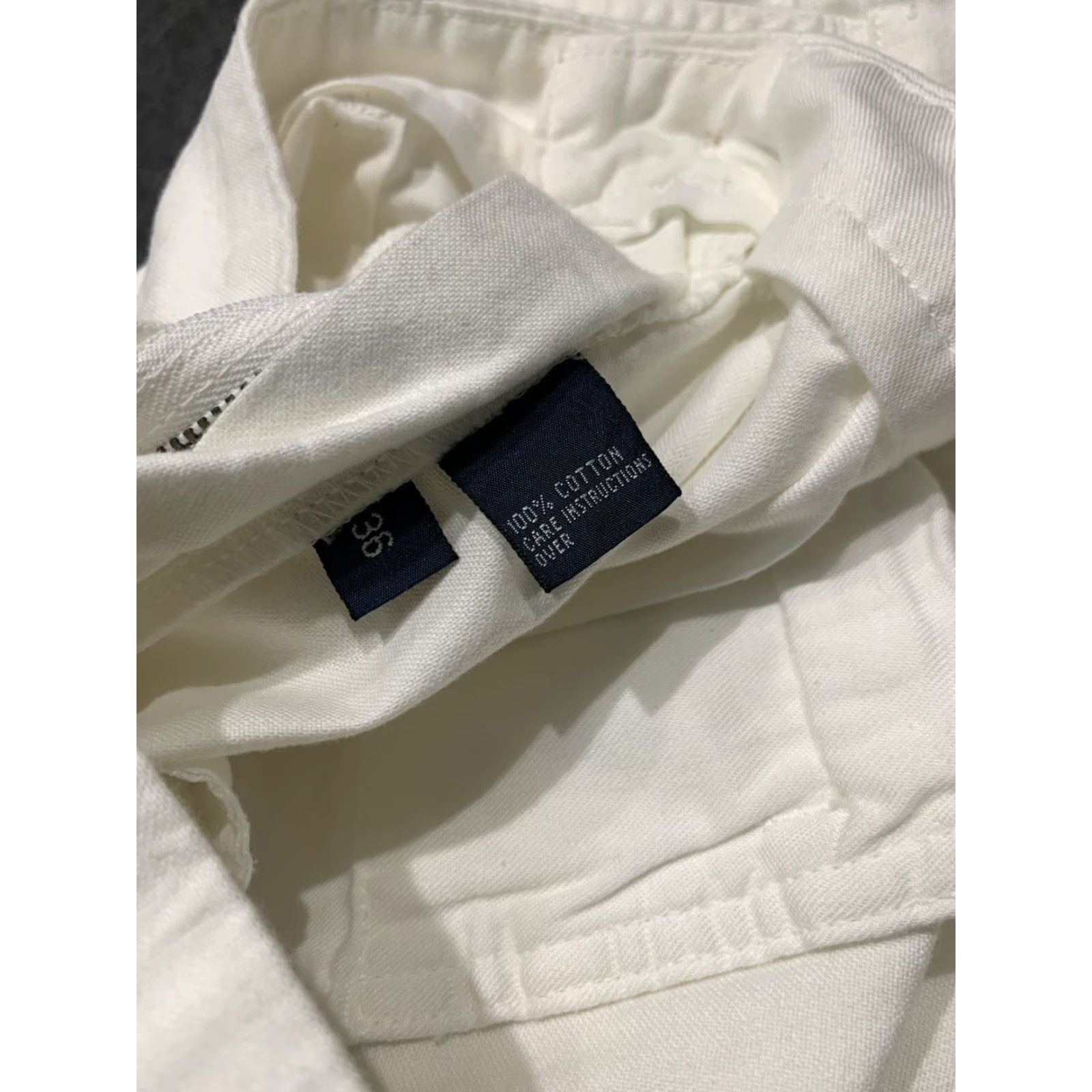 Polo Ralph Lauren Polo Ralph Lauren Classic Fit Chino Golf Shorts 36 White Flat Front Mens Size US M / EU 48-50 / 2 - 8 Thumbnail