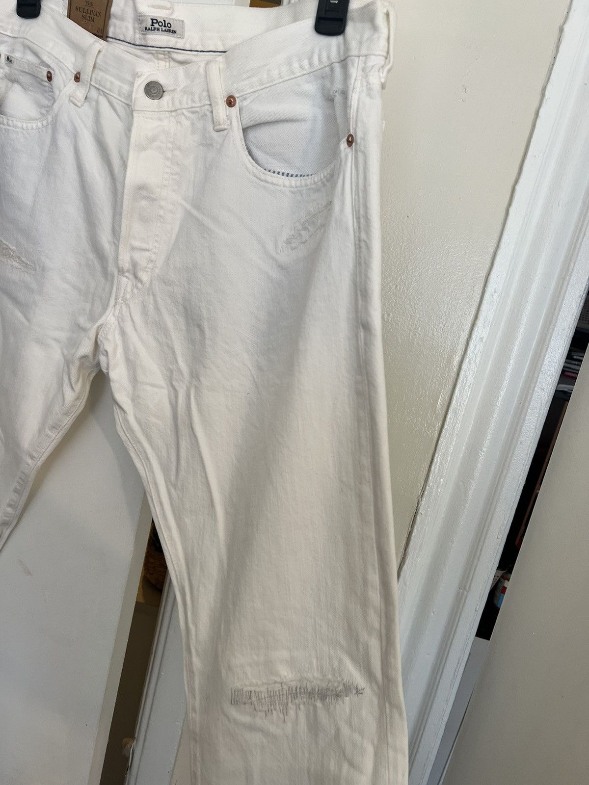 Polo Ralph Lauren white polo jeans Size US 36 / EU 52 - 3 Thumbnail