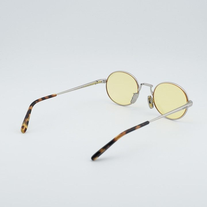 Loewe Loewe LW40151U 16J Sunglasses Silver Oval Frame Size ONE SIZE - 4 Thumbnail