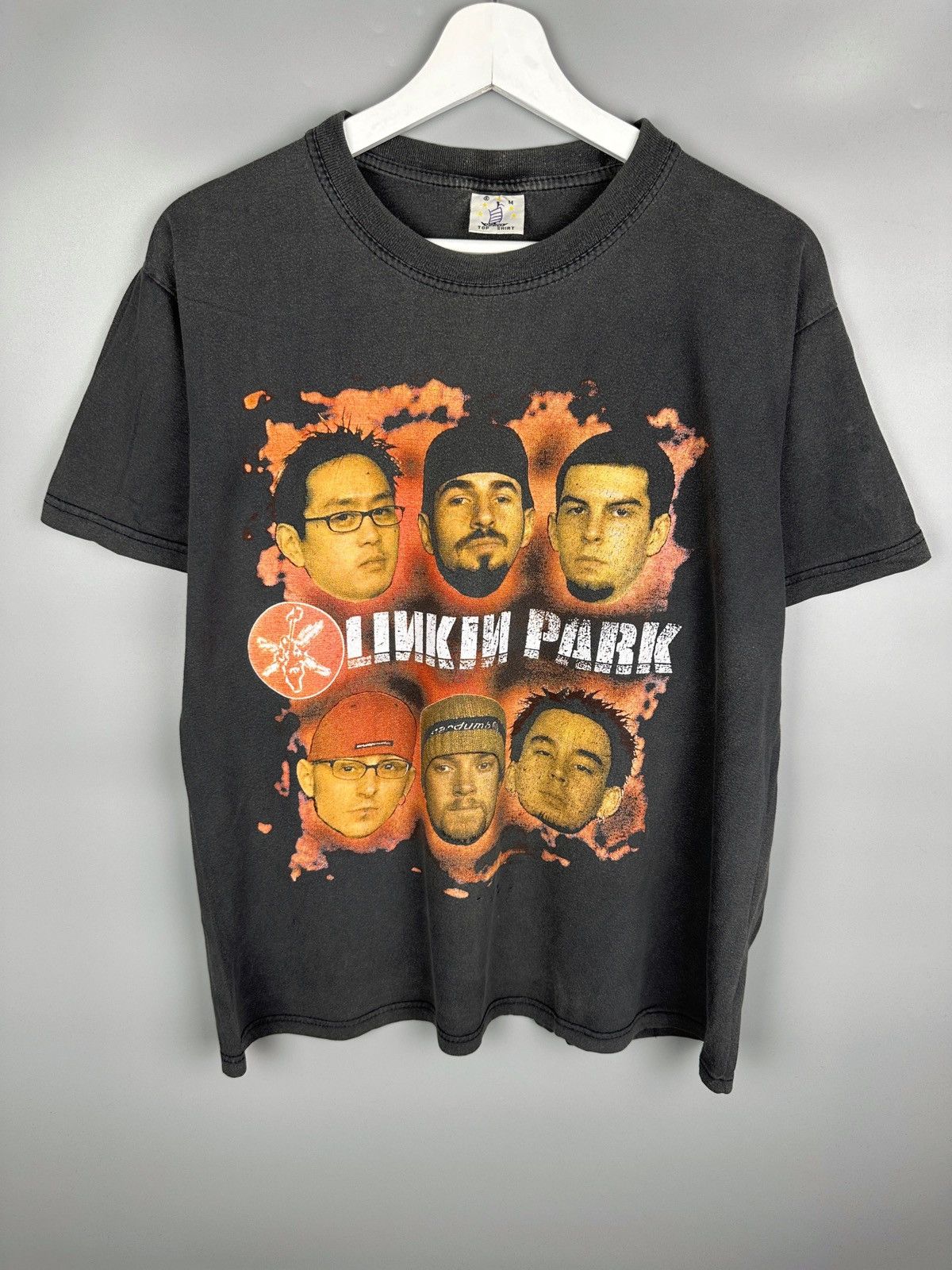 Band Tees Vintage Linkin Park Rock Band Graphic T Shirt Tee Y2K Size US M / EU 48-50 / 2 - 1 Thumbnail